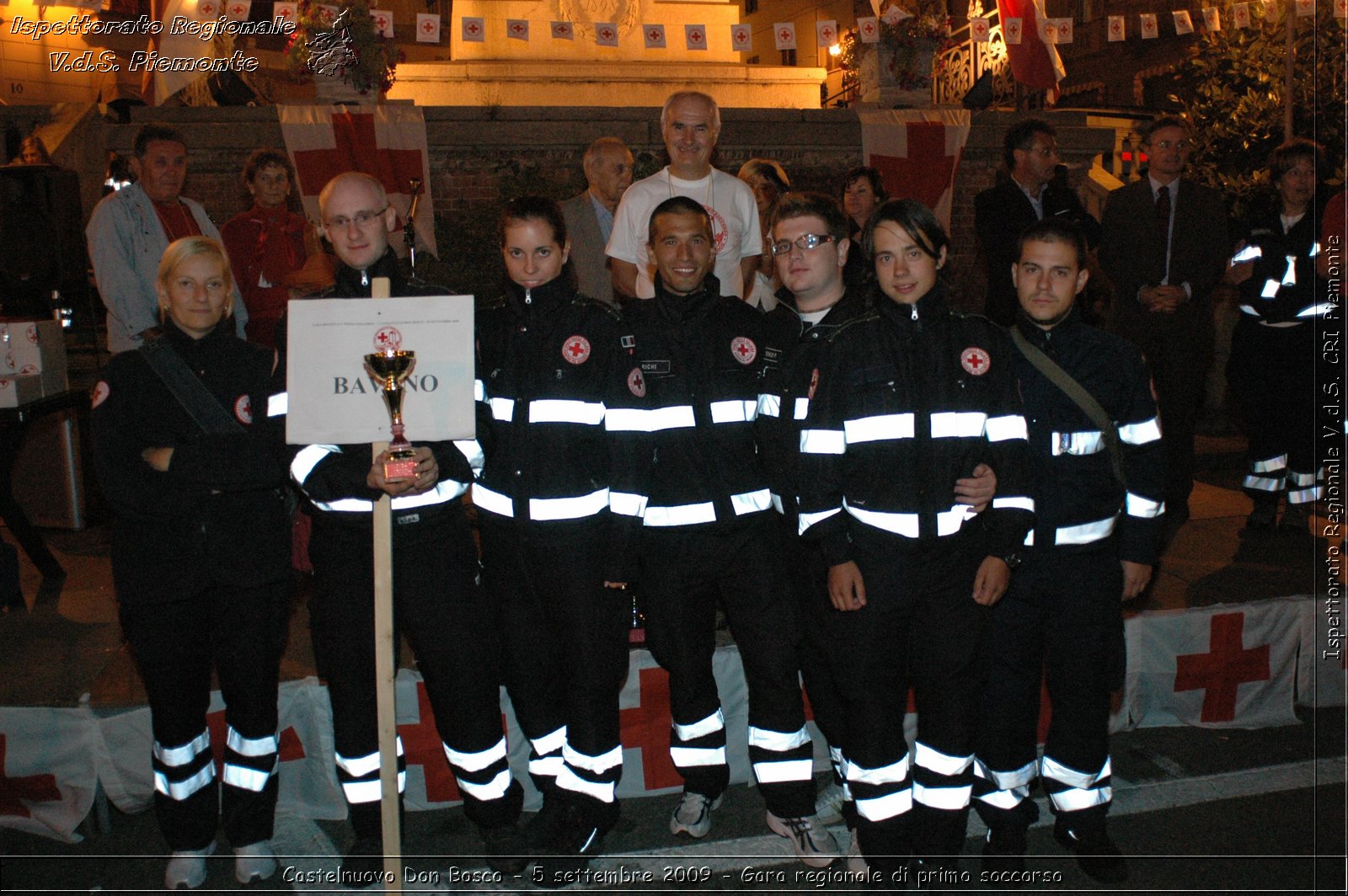 Castelnuovo Don Bosco - 5 settembre 2009 - Gara regionale di primo soccorso -  Croce Rossa Italiana - Ispettorato Regionale Volontari del Soccorso Piemonte