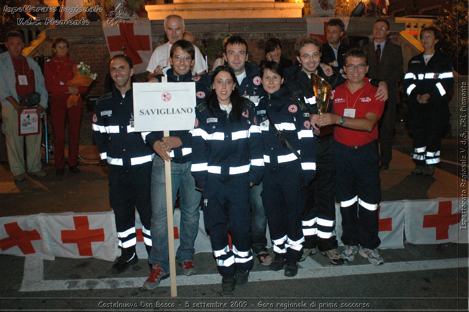 Castelnuovo Don Bosco - 5 settembre 2009 - Gara regionale di primo soccorso -  Croce Rossa Italiana - Ispettorato Regionale Volontari del Soccorso Piemonte