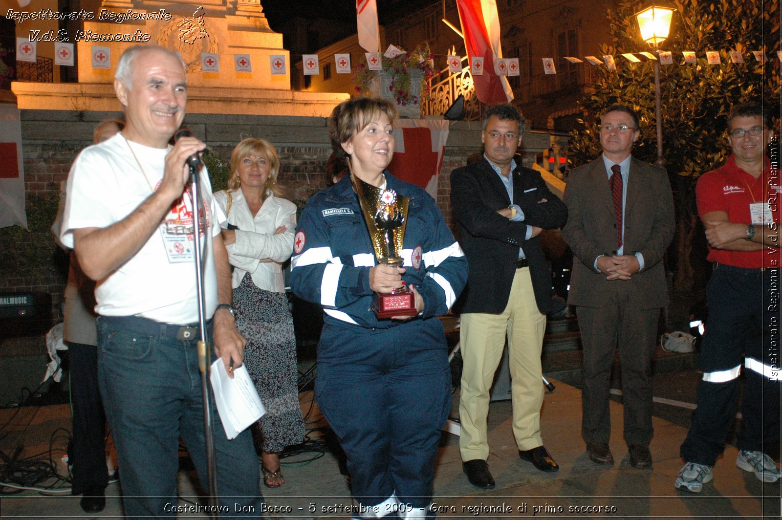 Castelnuovo Don Bosco - 5 settembre 2009 - Gara regionale di primo soccorso -  Croce Rossa Italiana - Ispettorato Regionale Volontari del Soccorso Piemonte