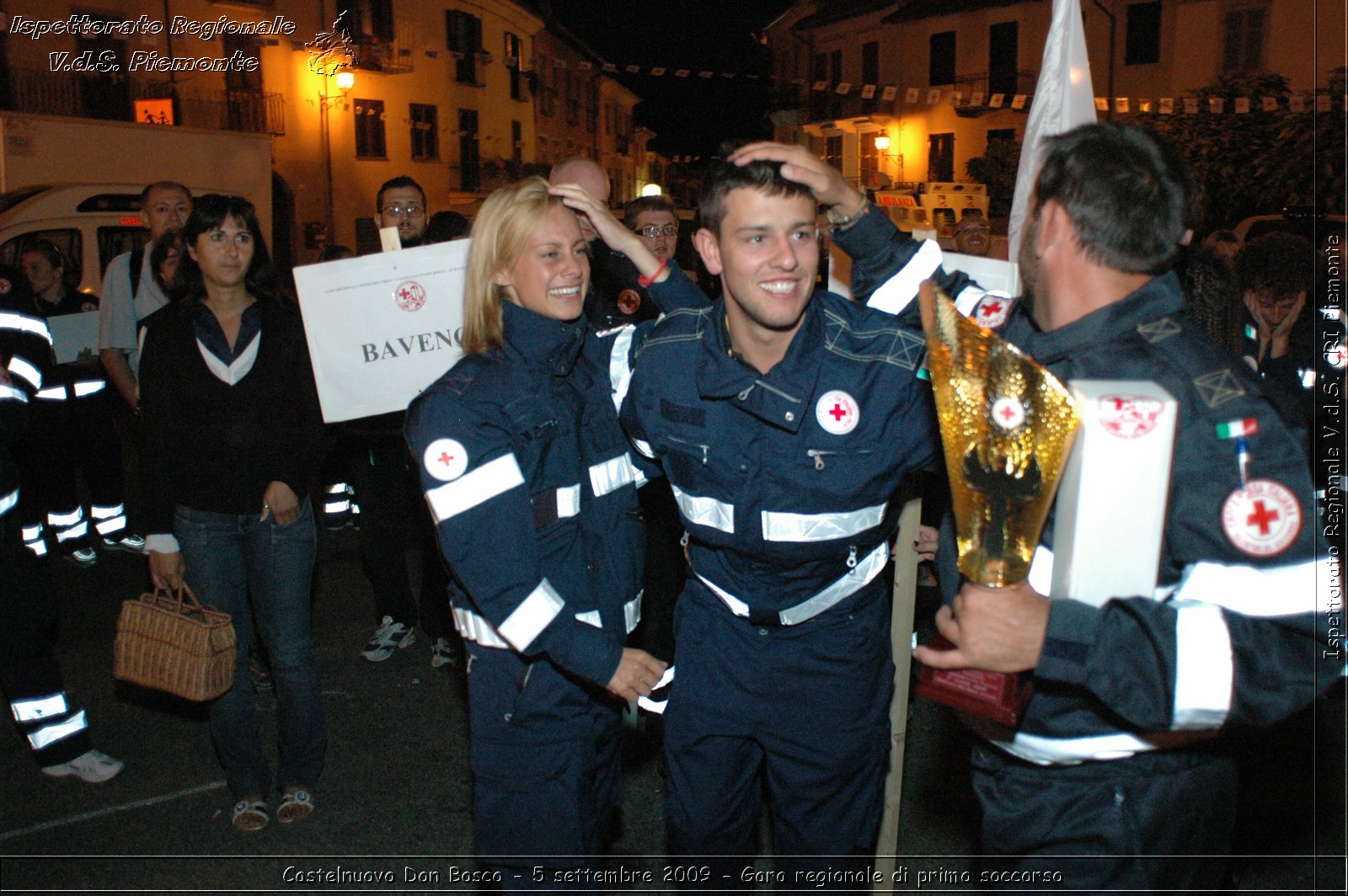 Castelnuovo Don Bosco - 5 settembre 2009 - Gara regionale di primo soccorso -  Croce Rossa Italiana - Ispettorato Regionale Volontari del Soccorso Piemonte