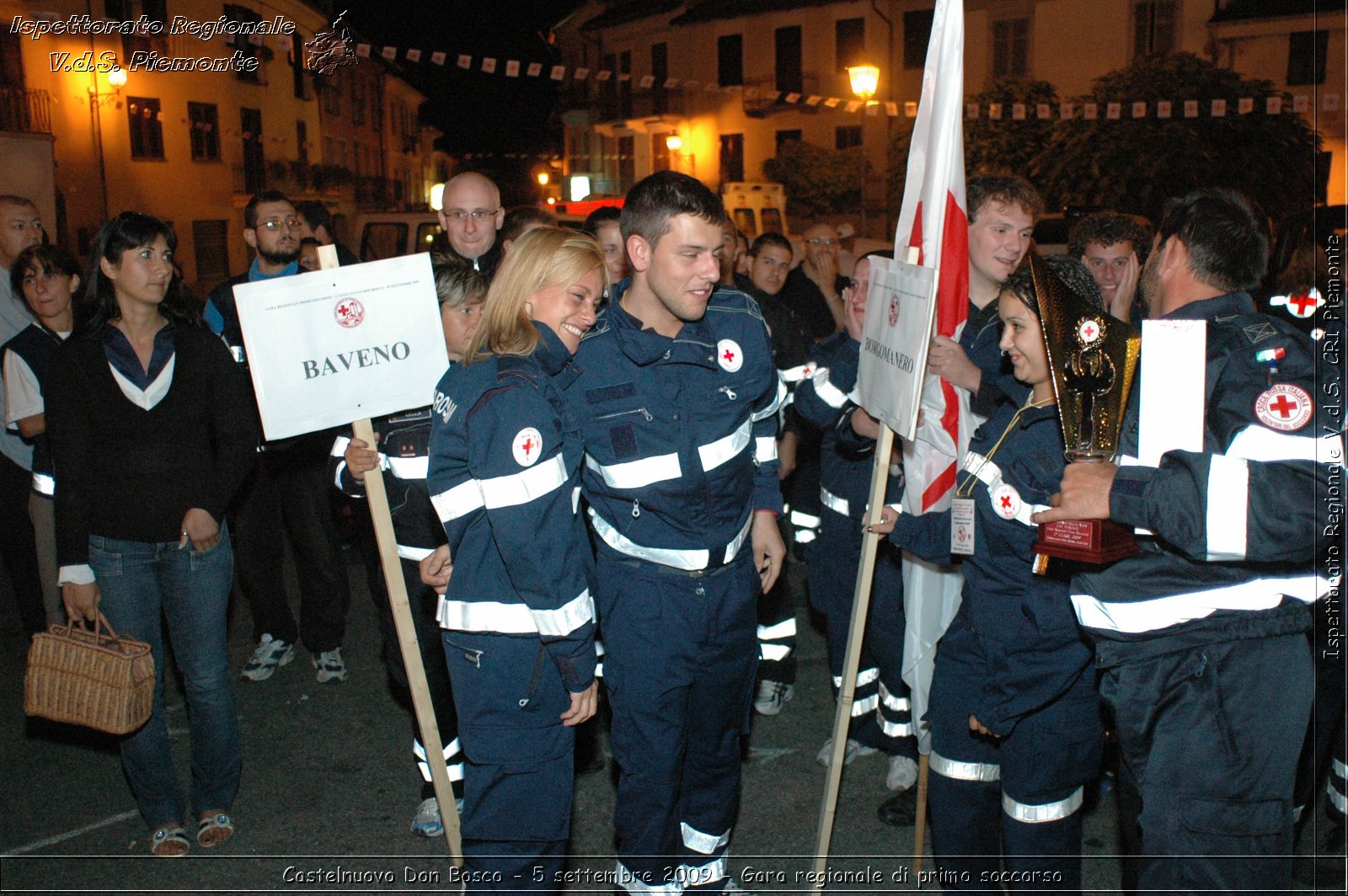 Castelnuovo Don Bosco - 5 settembre 2009 - Gara regionale di primo soccorso -  Croce Rossa Italiana - Ispettorato Regionale Volontari del Soccorso Piemonte