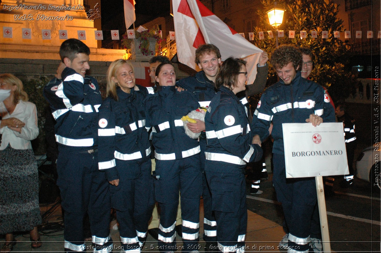 Castelnuovo Don Bosco - 5 settembre 2009 - Gara regionale di primo soccorso -  Croce Rossa Italiana - Ispettorato Regionale Volontari del Soccorso Piemonte