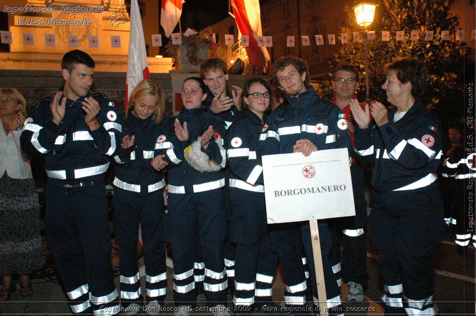 Castelnuovo Don Bosco - 5 settembre 2009 - Gara regionale di primo soccorso -  Croce Rossa Italiana - Ispettorato Regionale Volontari del Soccorso Piemonte