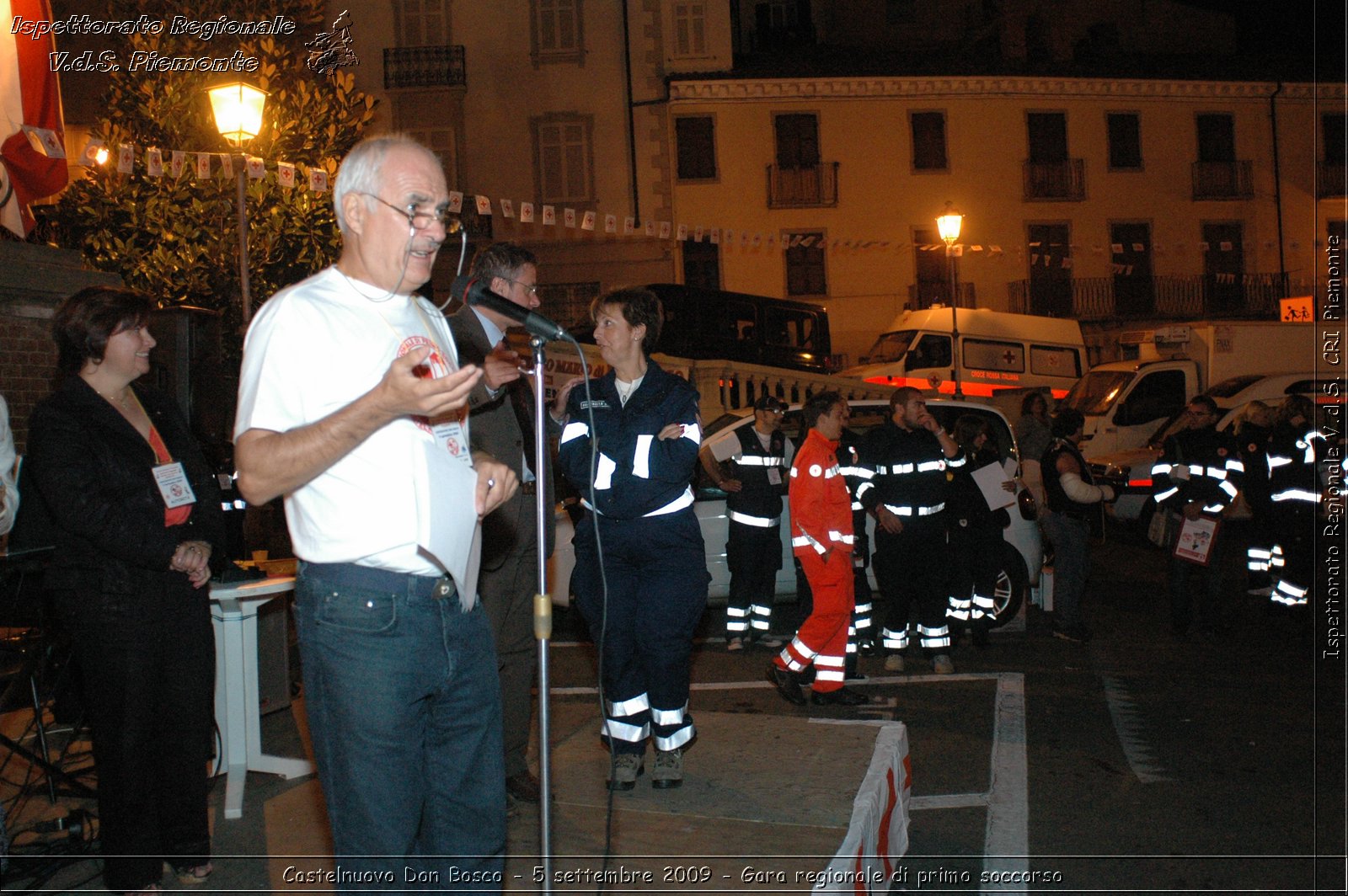 Castelnuovo Don Bosco - 5 settembre 2009 - Gara regionale di primo soccorso -  Croce Rossa Italiana - Ispettorato Regionale Volontari del Soccorso Piemonte