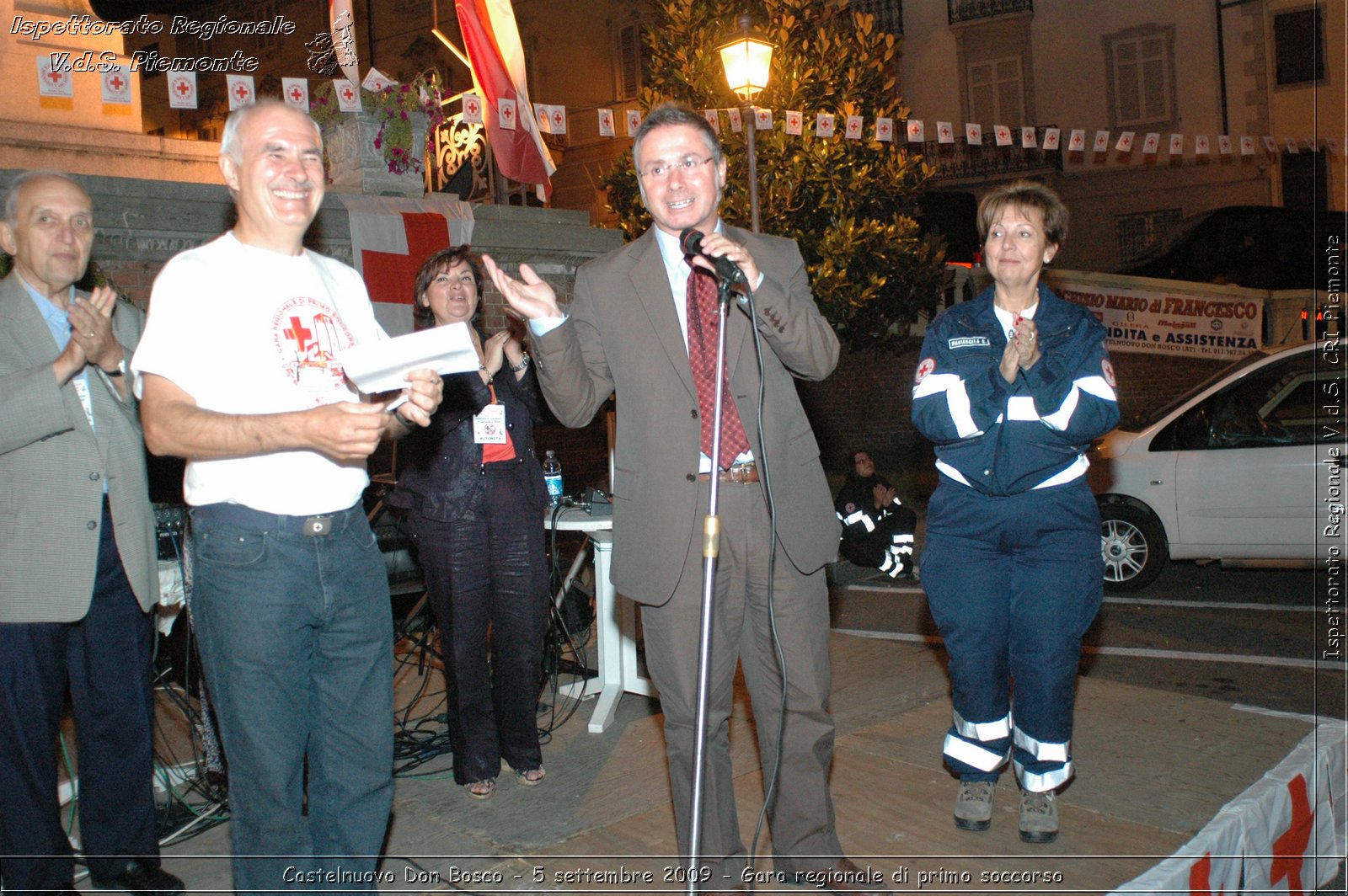 Castelnuovo Don Bosco - 5 settembre 2009 - Gara regionale di primo soccorso -  Croce Rossa Italiana - Ispettorato Regionale Volontari del Soccorso Piemonte