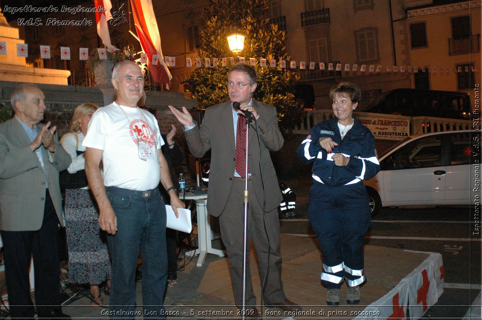 Castelnuovo Don Bosco - 5 settembre 2009 - Gara regionale di primo soccorso -  Croce Rossa Italiana - Ispettorato Regionale Volontari del Soccorso Piemonte