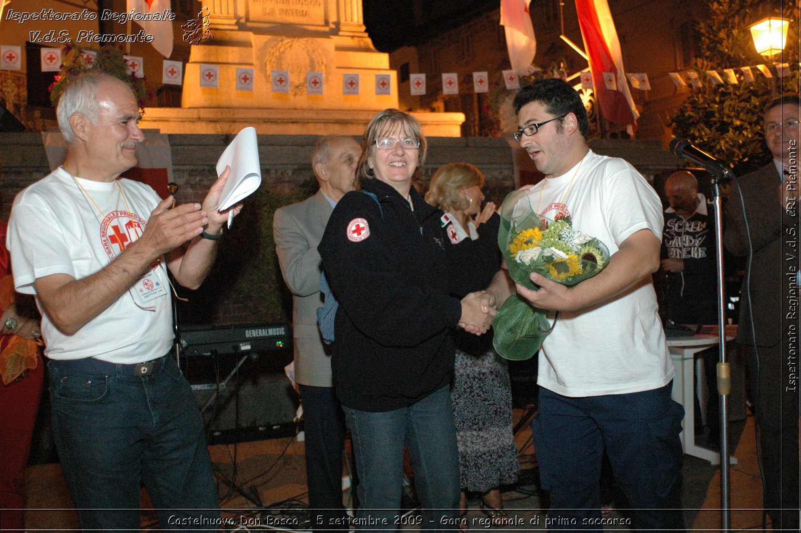 Castelnuovo Don Bosco - 5 settembre 2009 - Gara regionale di primo soccorso -  Croce Rossa Italiana - Ispettorato Regionale Volontari del Soccorso Piemonte