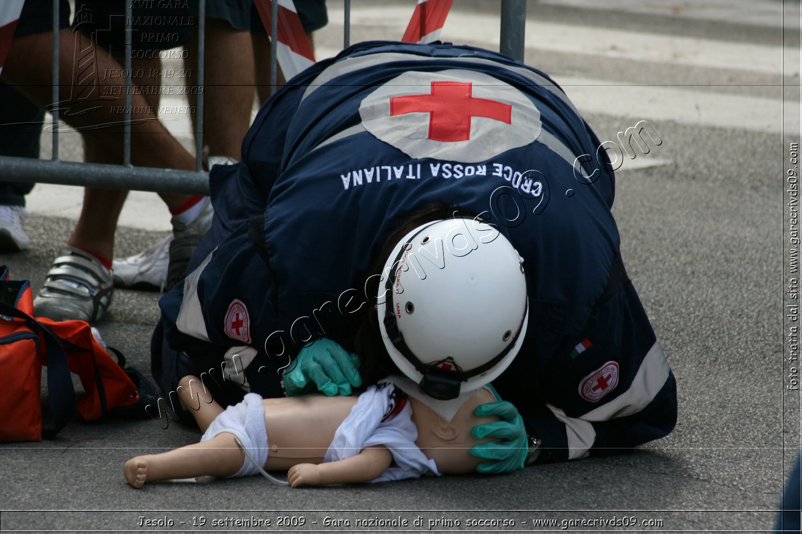 Jesolo - 19 settembre 2009 - Gara nazionale di primo soccorso - foto dal sito www.garecrivds09.com