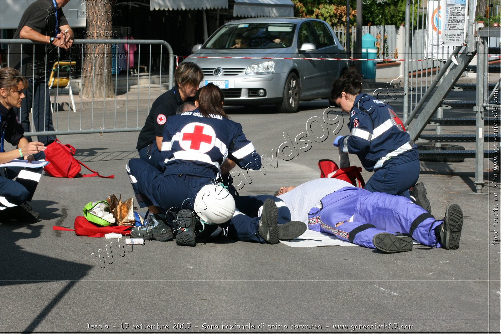 Jesolo - 19 settembre 2009 - Gara nazionale di primo soccorso - foto dal sito www.garecrivds09.com