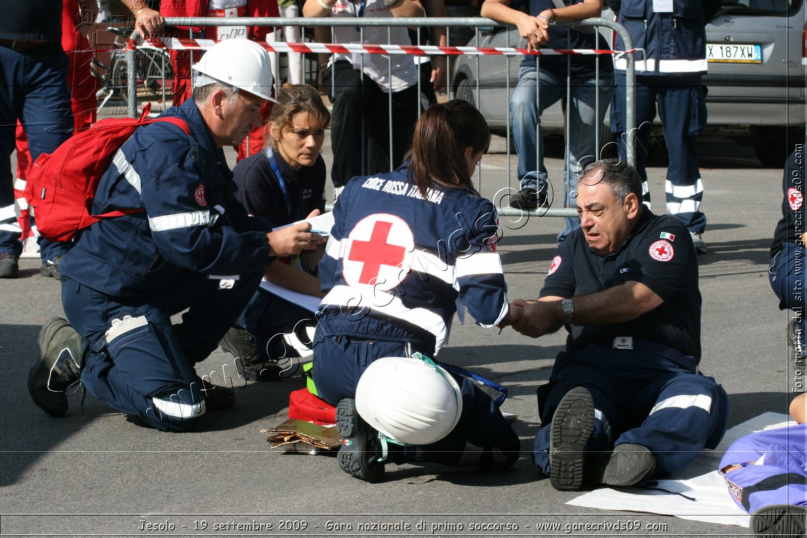 Jesolo - 19 settembre 2009 - Gara nazionale di primo soccorso - foto dal sito www.garecrivds09.com