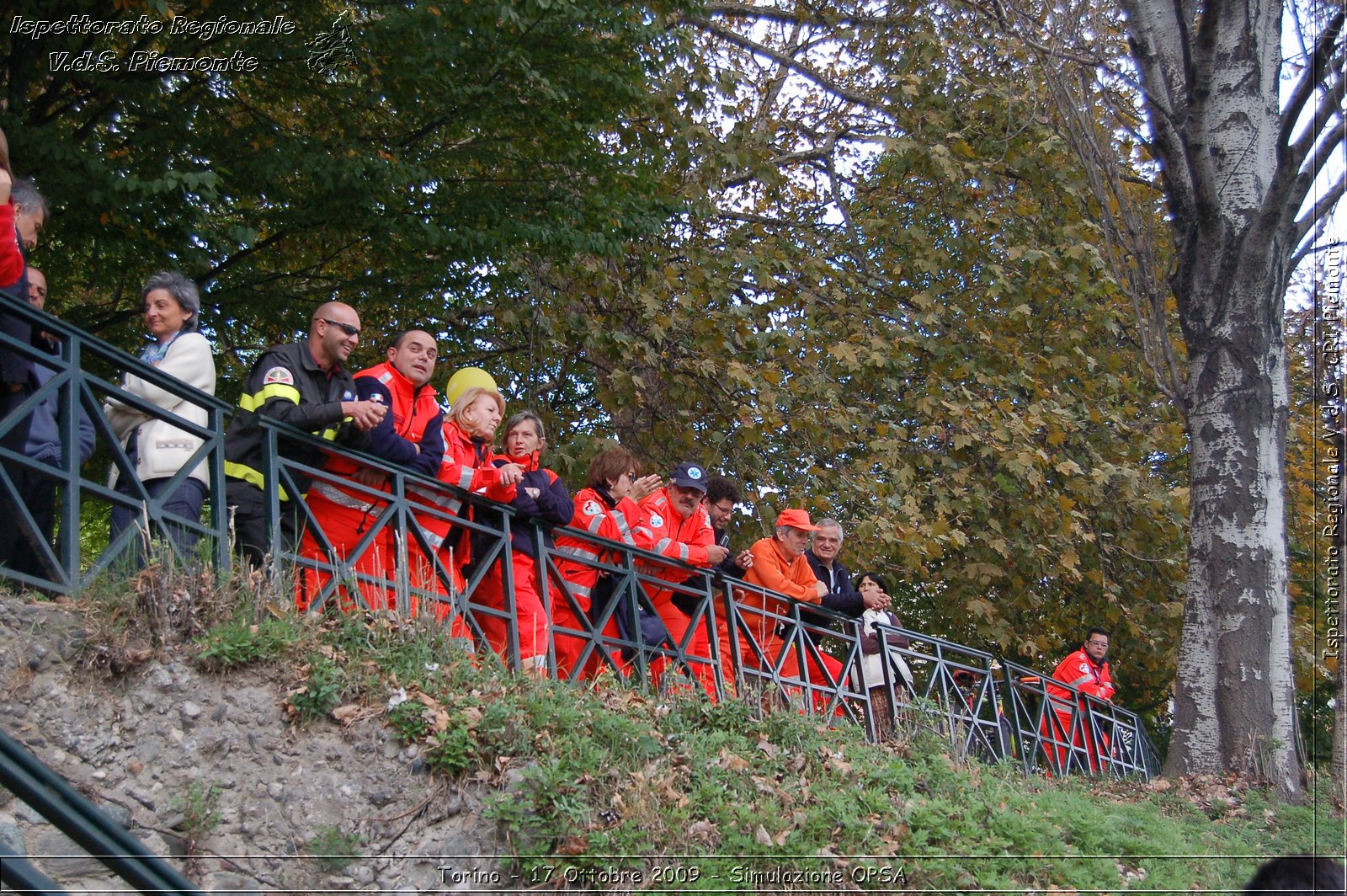 Torino - 17 Ottobre 2009 - Simulazione OPSA -  Croce Rossa Italiana - Ispettorato Regionale Volontari del Soccorso Piemonte