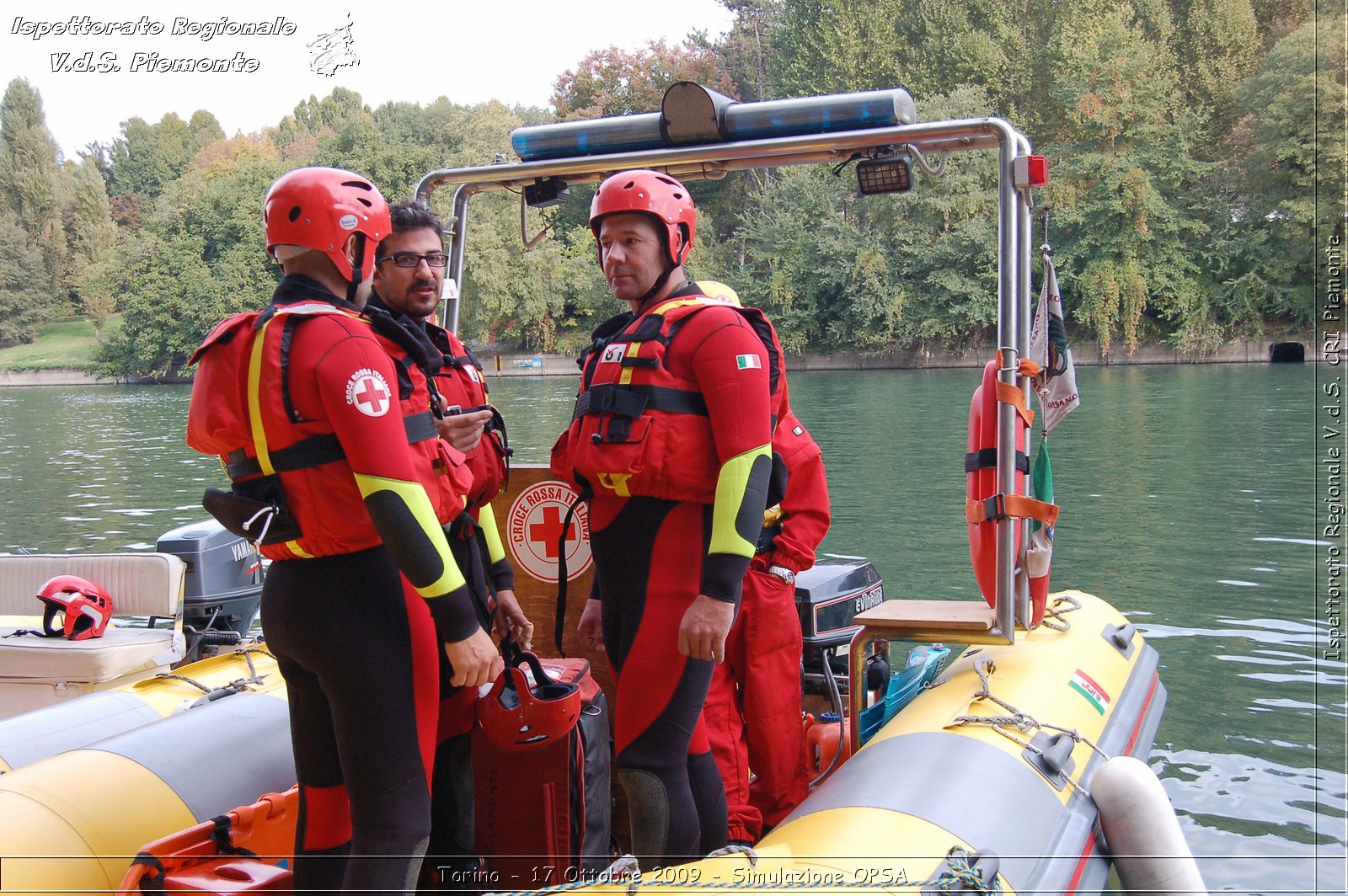 Torino - 17 Ottobre 2009 - Simulazione OPSA -  Croce Rossa Italiana - Ispettorato Regionale Volontari del Soccorso Piemonte