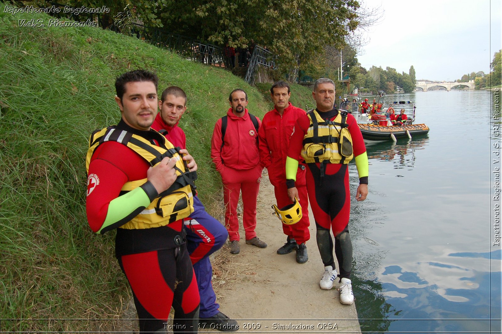 Torino - 17 Ottobre 2009 - Simulazione OPSA -  Croce Rossa Italiana - Ispettorato Regionale Volontari del Soccorso Piemonte