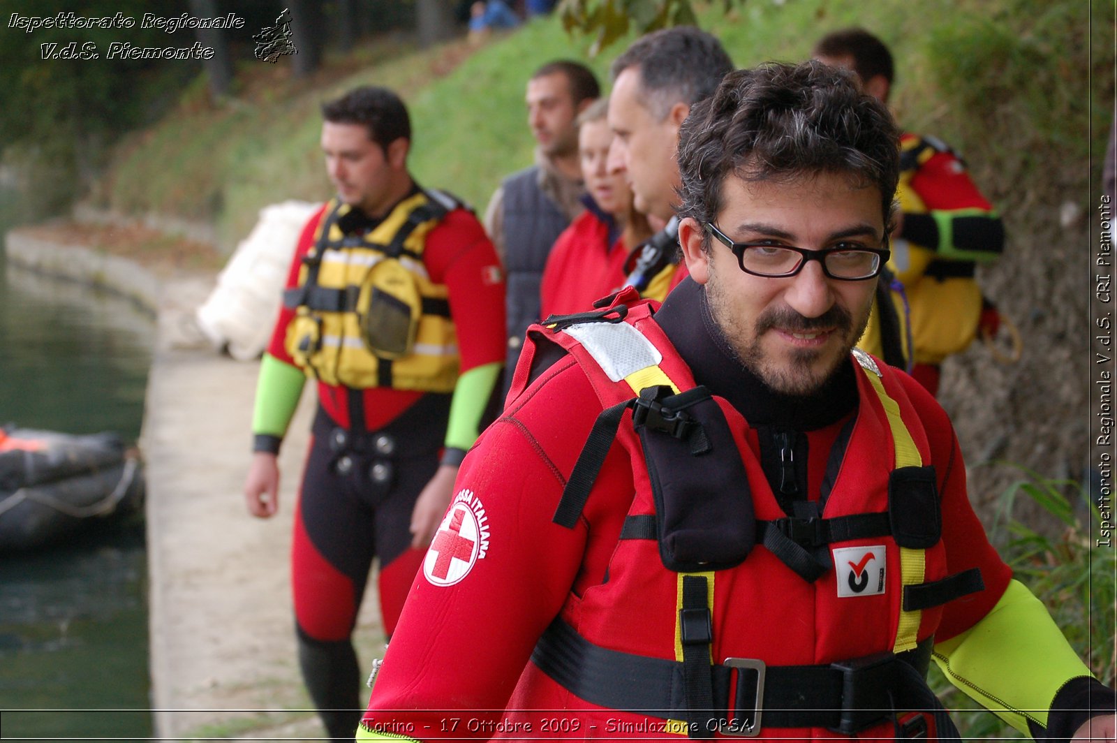 Torino - 17 Ottobre 2009 - Simulazione OPSA -  Croce Rossa Italiana - Ispettorato Regionale Volontari del Soccorso Piemonte