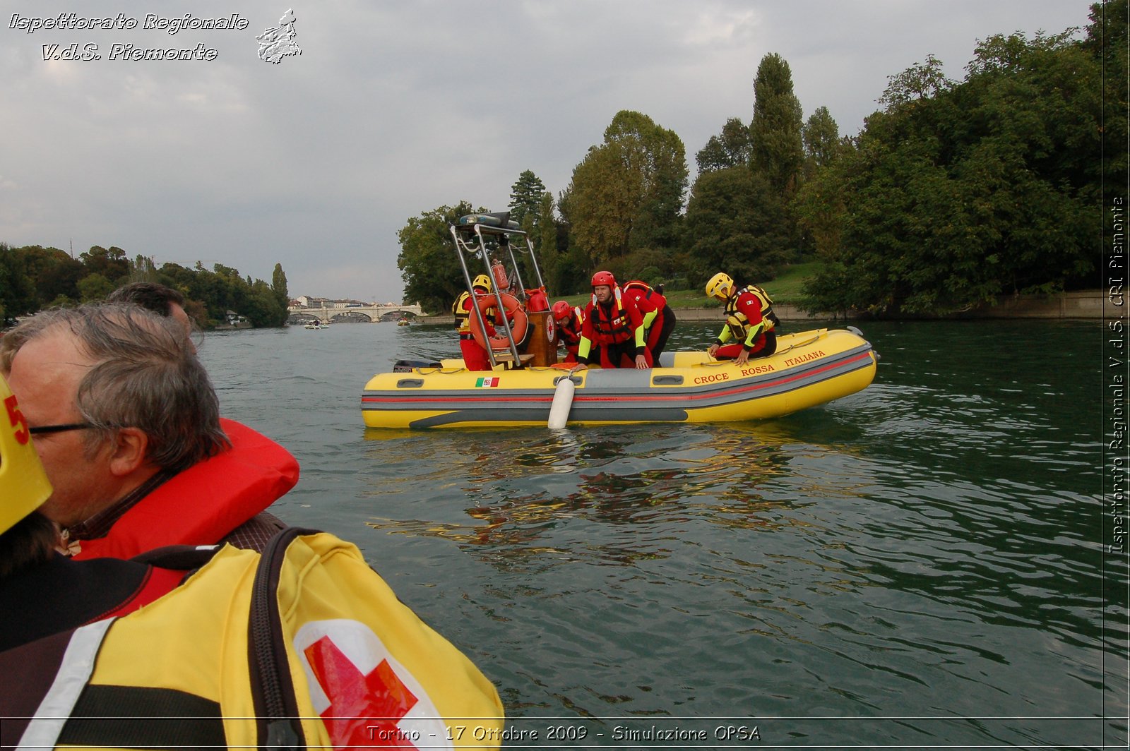 Torino - 17 Ottobre 2009 - Simulazione OPSA -  Croce Rossa Italiana - Ispettorato Regionale Volontari del Soccorso Piemonte