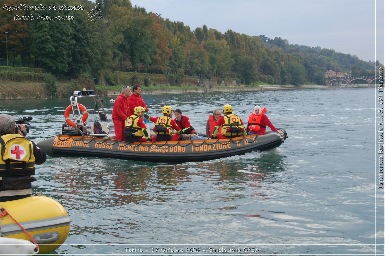 Torino - 17 Ottobre 2009 - Simulazione OPSA -  Croce Rossa Italiana - Ispettorato Regionale Volontari del Soccorso Piemonte