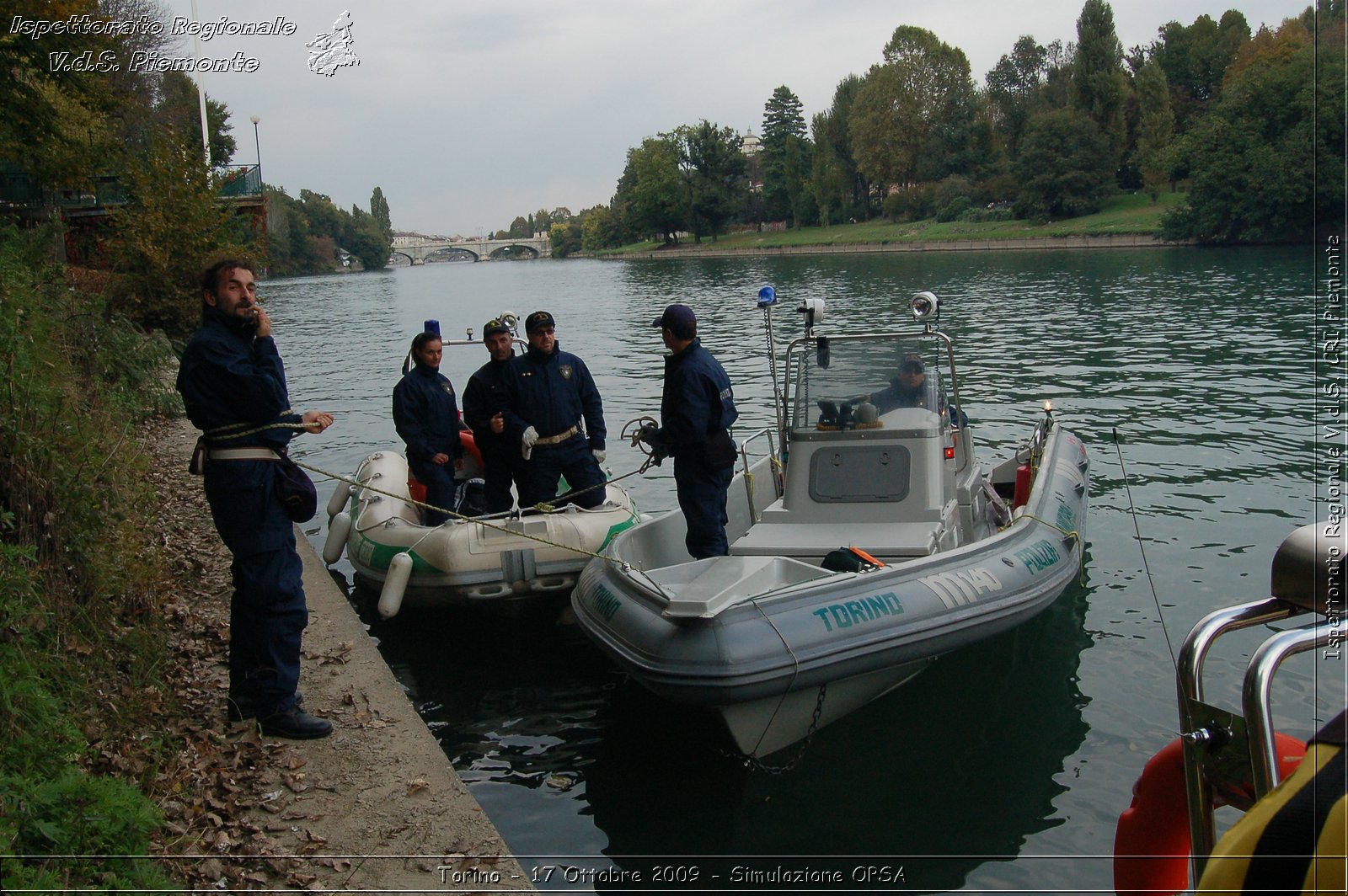 Torino - 17 Ottobre 2009 - Simulazione OPSA -  Croce Rossa Italiana - Ispettorato Regionale Volontari del Soccorso Piemonte