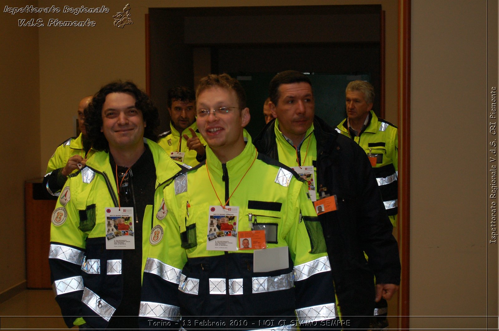 Torino - 13 Febbraio 2010 - NOI CI SIAMO SEMPRE - Il volontariato di protezione civile, una risorsa per la societ -  Croce Rossa Italiana - Ispettorato Regionale Volontari del Soccorso Piemonte
