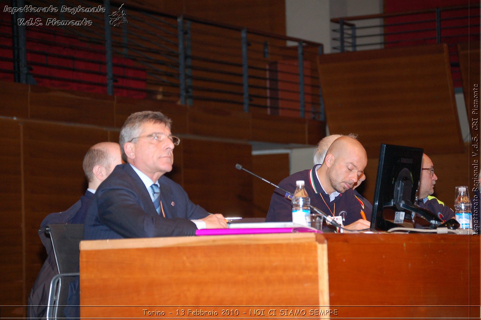 Torino - 13 Febbraio 2010 - NOI CI SIAMO SEMPRE - Il volontariato di protezione civile, una risorsa per la societ -  Croce Rossa Italiana - Ispettorato Regionale Volontari del Soccorso Piemonte