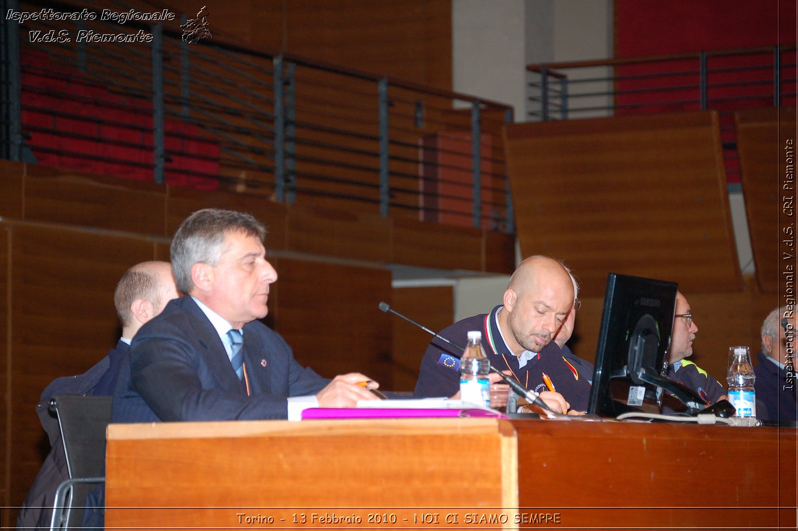 Torino - 13 Febbraio 2010 - NOI CI SIAMO SEMPRE - Il volontariato di protezione civile, una risorsa per la societ -  Croce Rossa Italiana - Ispettorato Regionale Volontari del Soccorso Piemonte