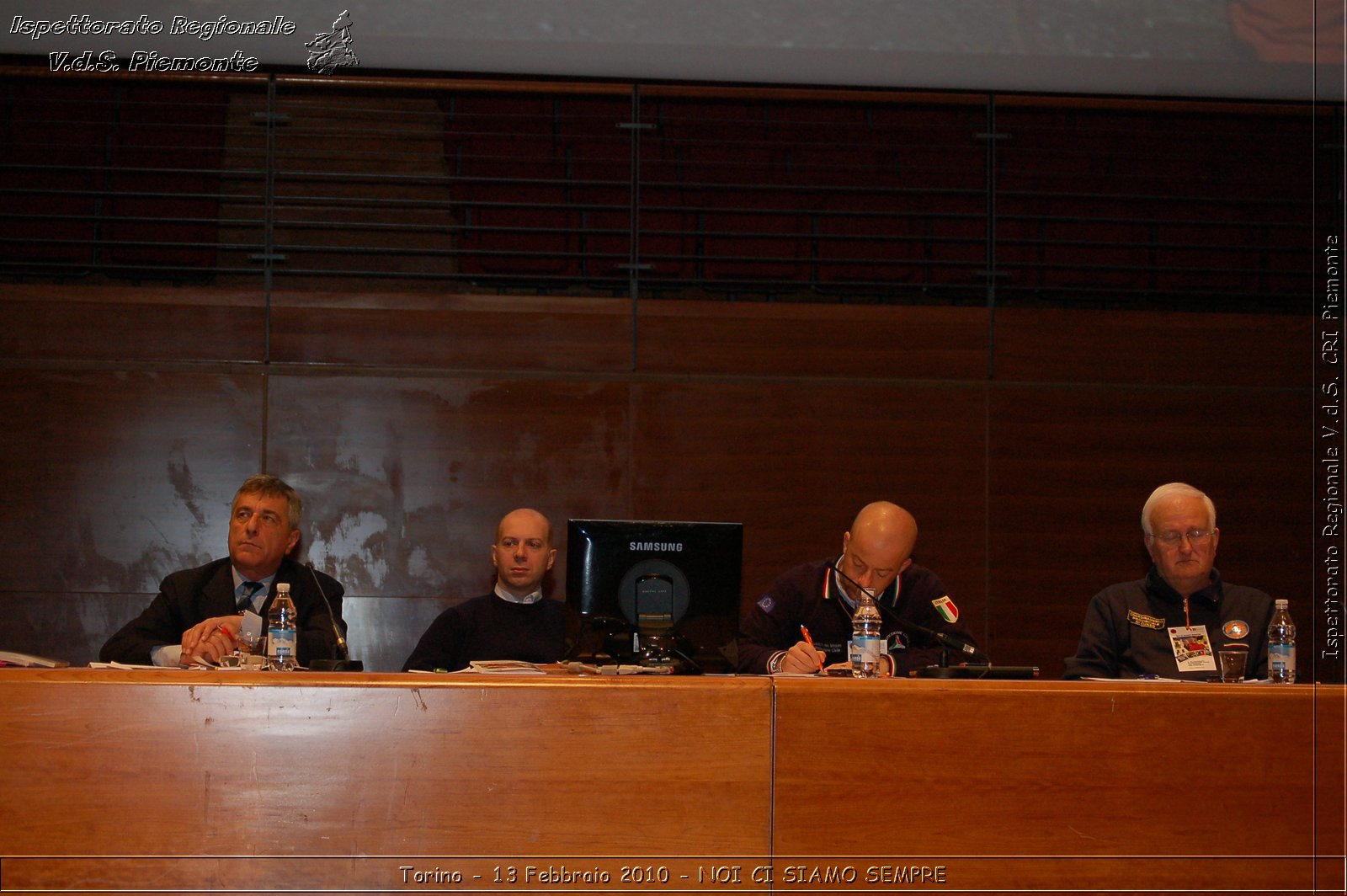 Torino - 13 Febbraio 2010 - NOI CI SIAMO SEMPRE - Il volontariato di protezione civile, una risorsa per la societ -  Croce Rossa Italiana - Ispettorato Regionale Volontari del Soccorso Piemonte