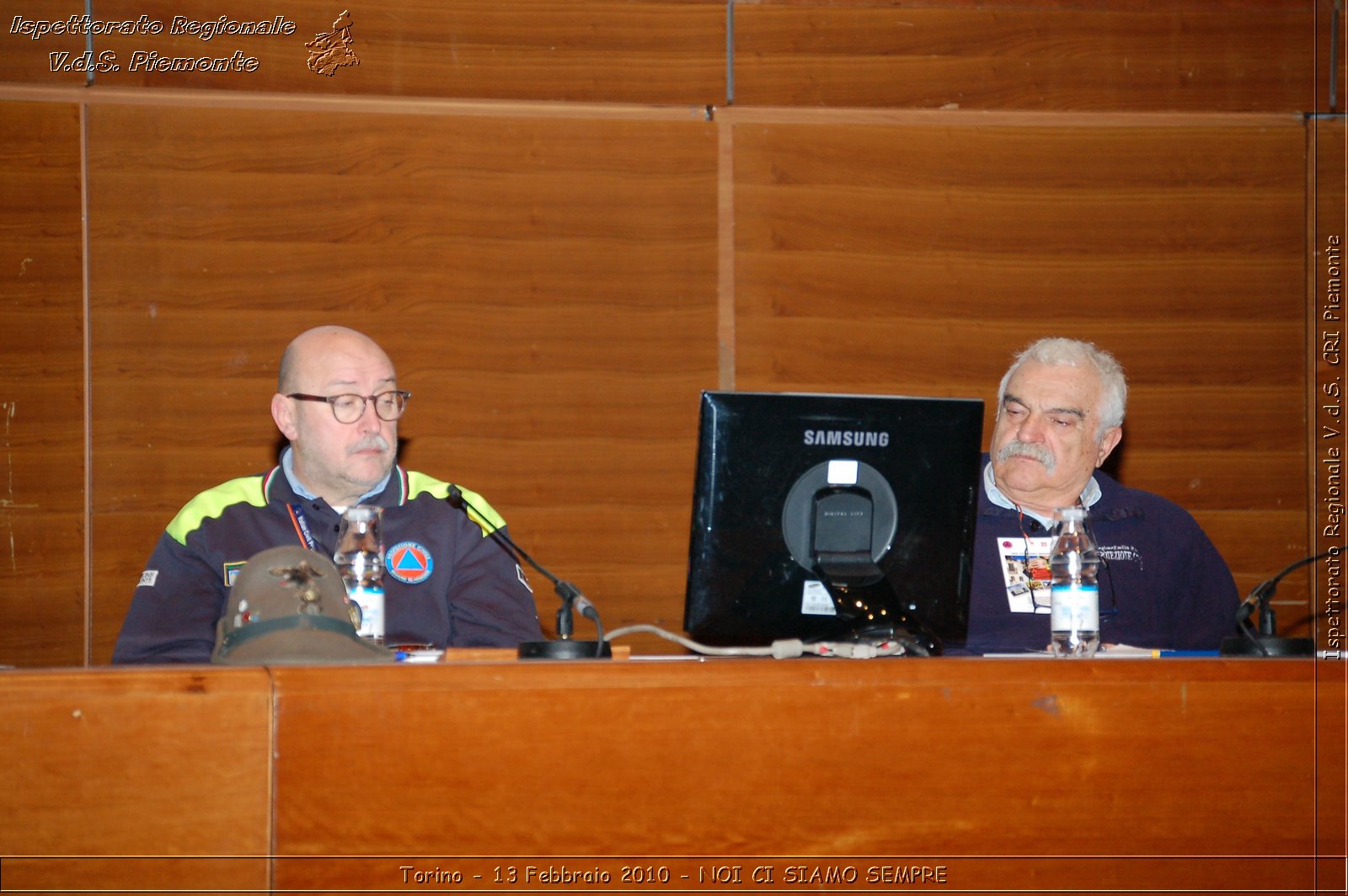 Torino - 13 Febbraio 2010 - NOI CI SIAMO SEMPRE - Il volontariato di protezione civile, una risorsa per la societ -  Croce Rossa Italiana - Ispettorato Regionale Volontari del Soccorso Piemonte