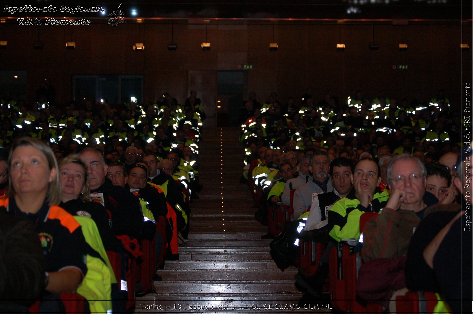 Torino - 13 Febbraio 2010 - NOI CI SIAMO SEMPRE - Il volontariato di protezione civile, una risorsa per la societ -  Croce Rossa Italiana - Ispettorato Regionale Volontari del Soccorso Piemonte