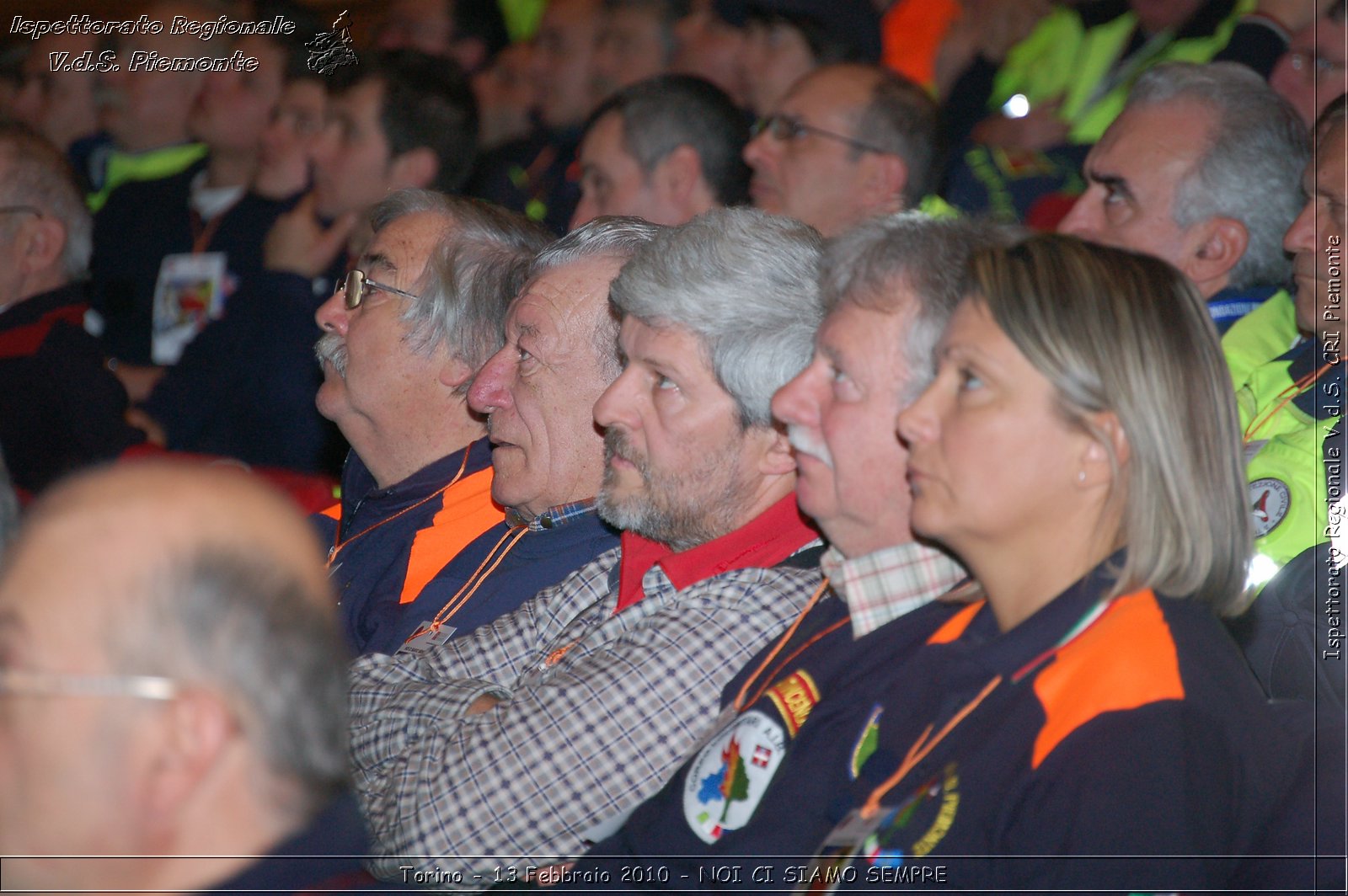 Torino - 13 Febbraio 2010 - NOI CI SIAMO SEMPRE - Il volontariato di protezione civile, una risorsa per la societ -  Croce Rossa Italiana - Ispettorato Regionale Volontari del Soccorso Piemonte