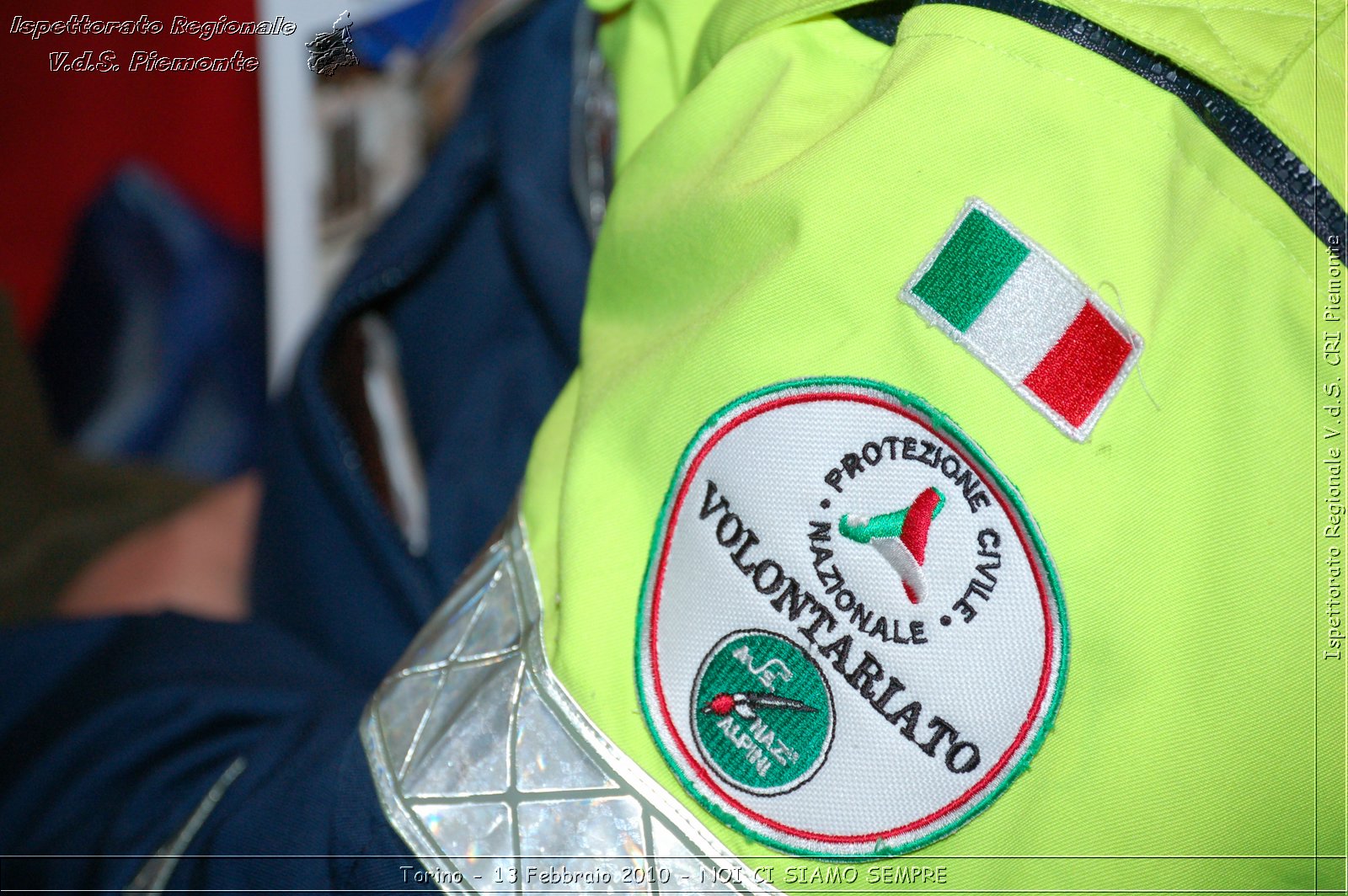 Torino - 13 Febbraio 2010 - NOI CI SIAMO SEMPRE - Il volontariato di protezione civile, una risorsa per la societ -  Croce Rossa Italiana - Ispettorato Regionale Volontari del Soccorso Piemonte