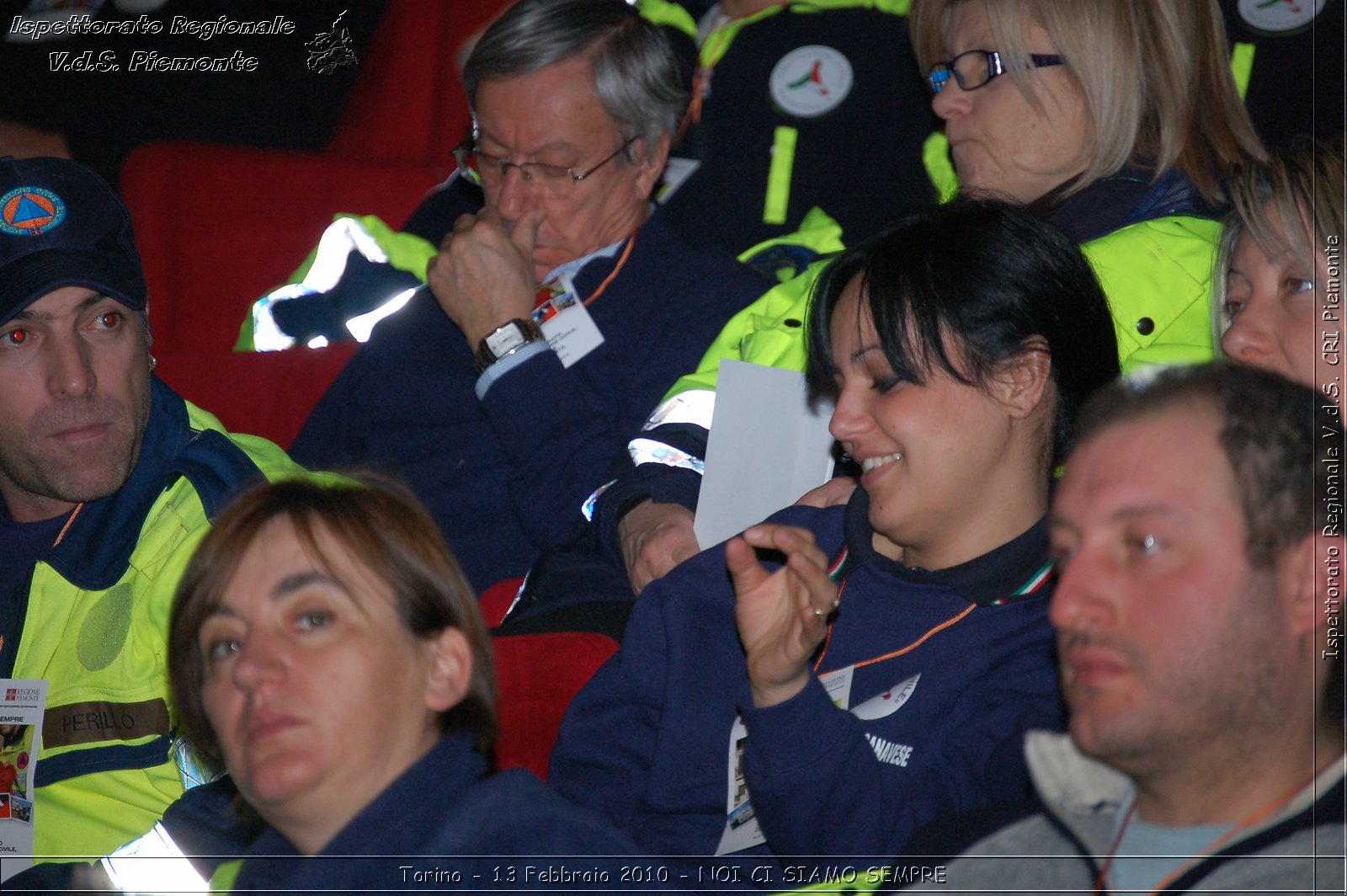 Torino - 13 Febbraio 2010 - NOI CI SIAMO SEMPRE - Il volontariato di protezione civile, una risorsa per la societ -  Croce Rossa Italiana - Ispettorato Regionale Volontari del Soccorso Piemonte