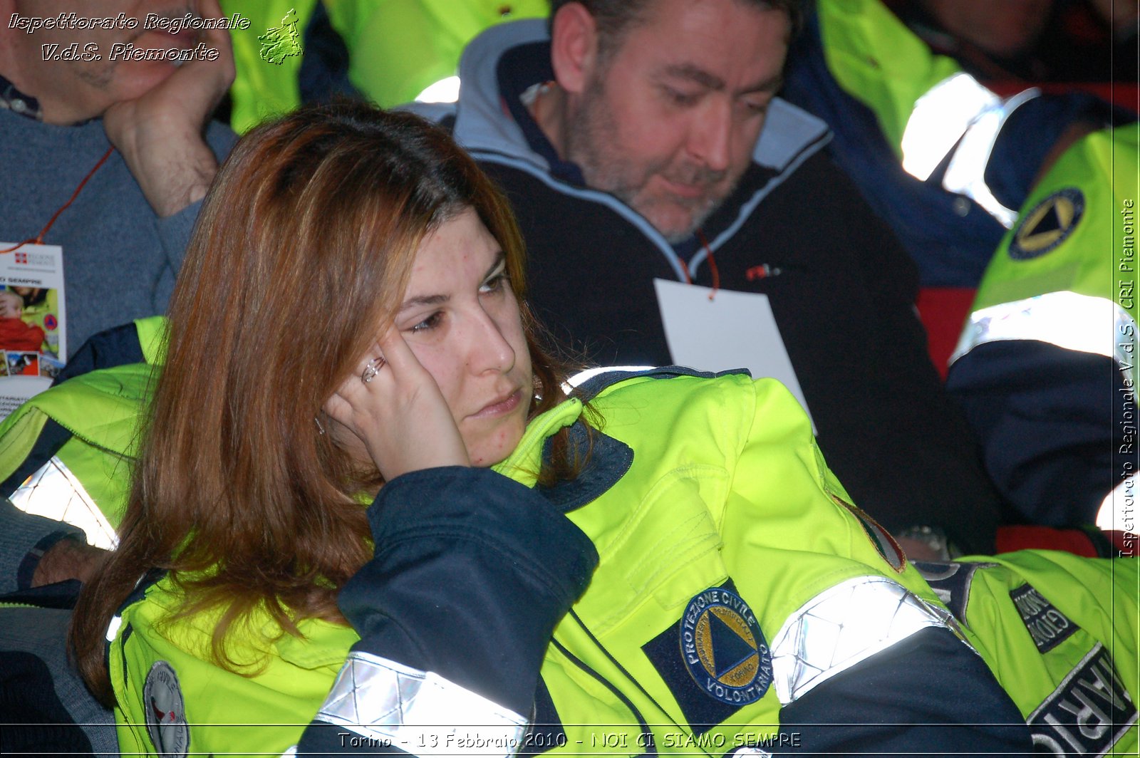 Torino - 13 Febbraio 2010 - NOI CI SIAMO SEMPRE - Il volontariato di protezione civile, una risorsa per la societ -  Croce Rossa Italiana - Ispettorato Regionale Volontari del Soccorso Piemonte