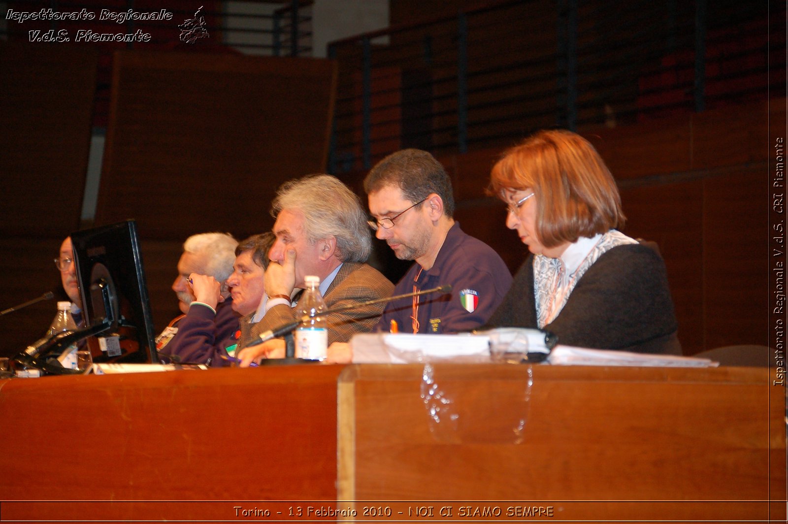 Torino - 13 Febbraio 2010 - NOI CI SIAMO SEMPRE - Il volontariato di protezione civile, una risorsa per la societ -  Croce Rossa Italiana - Ispettorato Regionale Volontari del Soccorso Piemonte