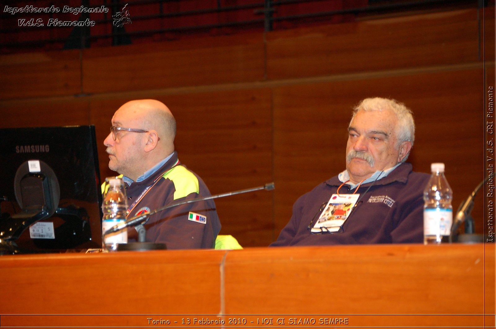 Torino - 13 Febbraio 2010 - NOI CI SIAMO SEMPRE - Il volontariato di protezione civile, una risorsa per la societ -  Croce Rossa Italiana - Ispettorato Regionale Volontari del Soccorso Piemonte