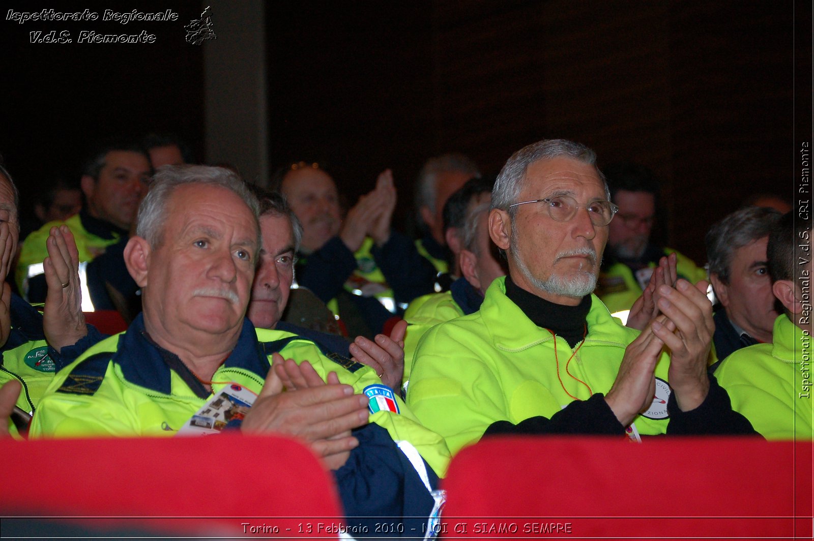 Torino - 13 Febbraio 2010 - NOI CI SIAMO SEMPRE - Il volontariato di protezione civile, una risorsa per la societ -  Croce Rossa Italiana - Ispettorato Regionale Volontari del Soccorso Piemonte