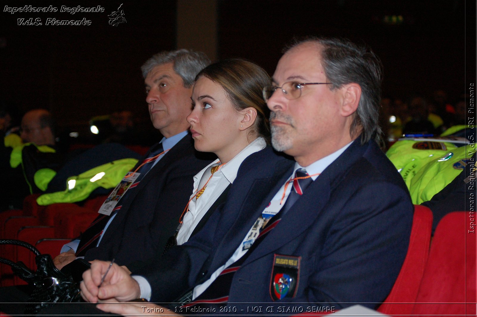 Torino - 13 Febbraio 2010 - NOI CI SIAMO SEMPRE - Il volontariato di protezione civile, una risorsa per la societ -  Croce Rossa Italiana - Ispettorato Regionale Volontari del Soccorso Piemonte