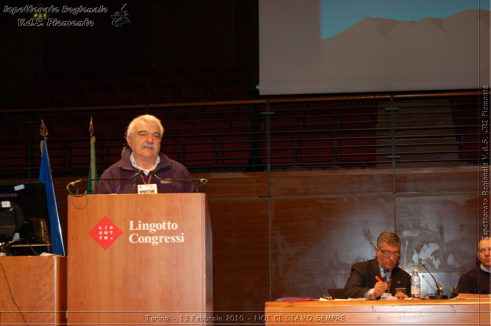 Torino - 13 Febbraio 2010 - NOI CI SIAMO SEMPRE - Il volontariato di protezione civile, una risorsa per la societ -  Croce Rossa Italiana - Ispettorato Regionale Volontari del Soccorso Piemonte