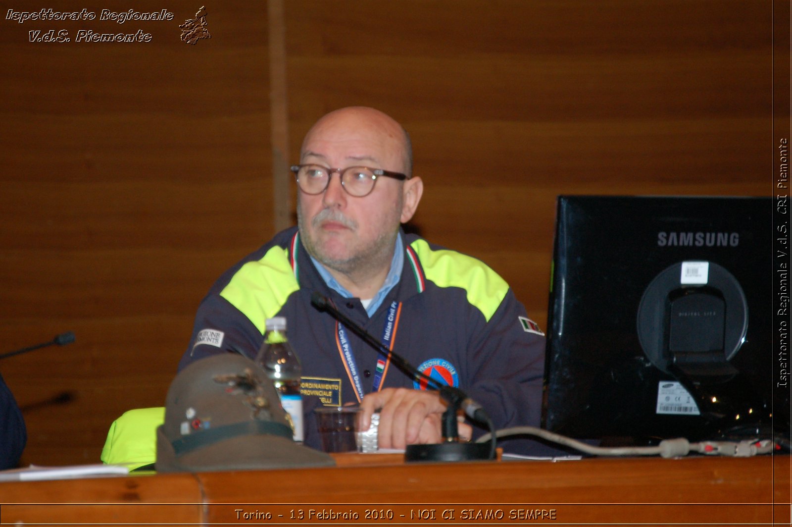 Torino - 13 Febbraio 2010 - NOI CI SIAMO SEMPRE - Il volontariato di protezione civile, una risorsa per la societ -  Croce Rossa Italiana - Ispettorato Regionale Volontari del Soccorso Piemonte