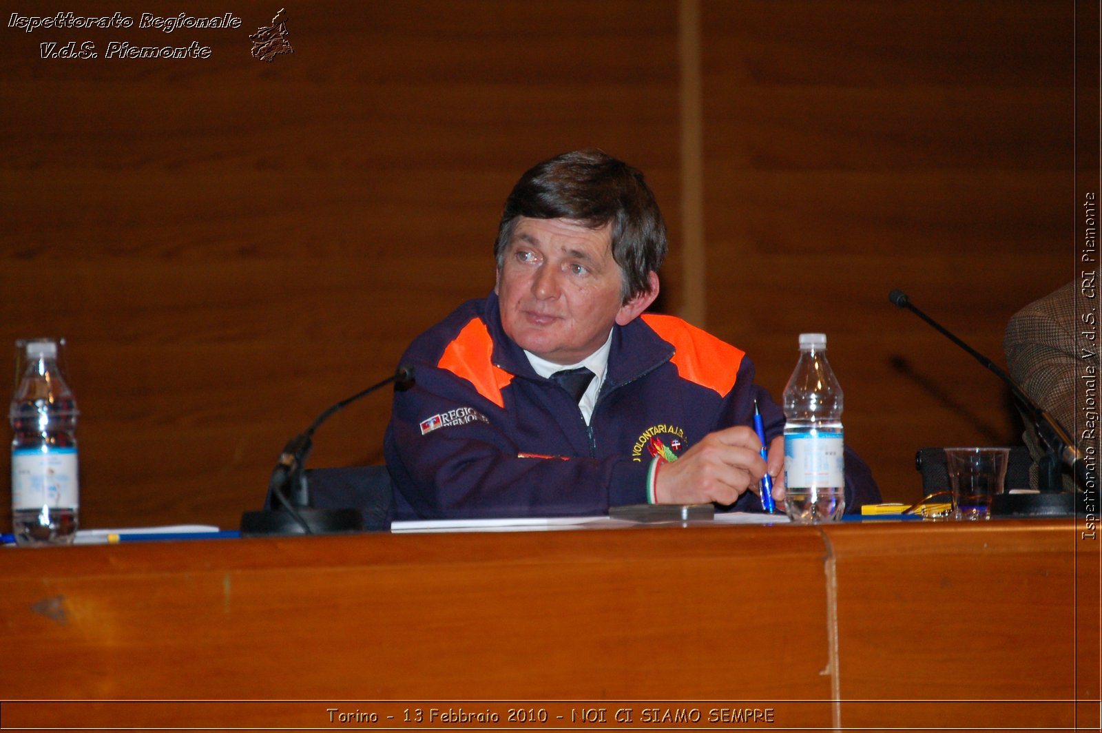 Torino - 13 Febbraio 2010 - NOI CI SIAMO SEMPRE - Il volontariato di protezione civile, una risorsa per la societ -  Croce Rossa Italiana - Ispettorato Regionale Volontari del Soccorso Piemonte