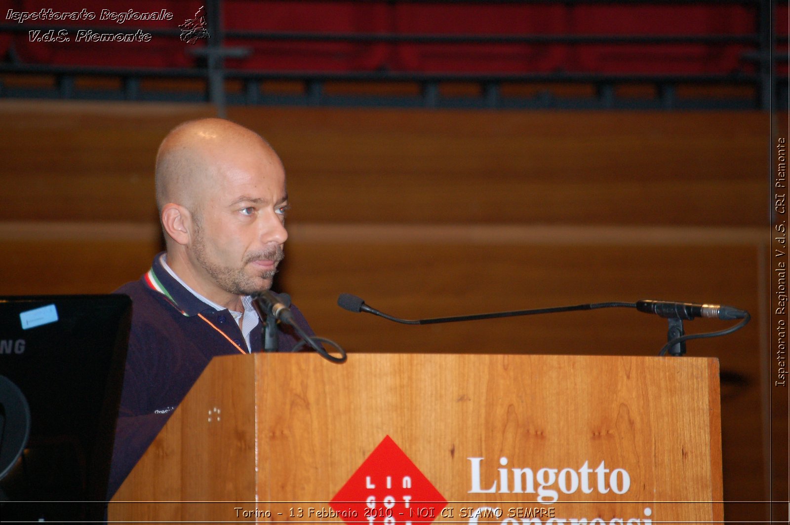 Torino - 13 Febbraio 2010 - NOI CI SIAMO SEMPRE - Il volontariato di protezione civile, una risorsa per la societ -  Croce Rossa Italiana - Ispettorato Regionale Volontari del Soccorso Piemonte