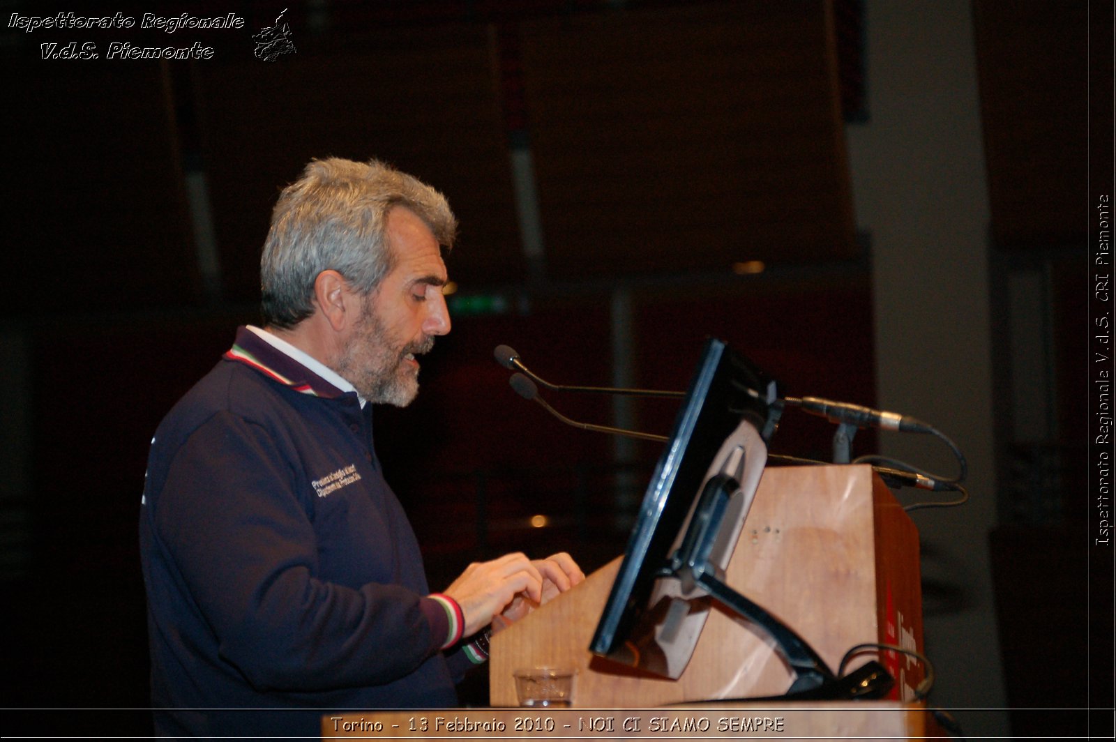 Torino - 13 Febbraio 2010 - NOI CI SIAMO SEMPRE - Il volontariato di protezione civile, una risorsa per la societ -  Croce Rossa Italiana - Ispettorato Regionale Volontari del Soccorso Piemonte