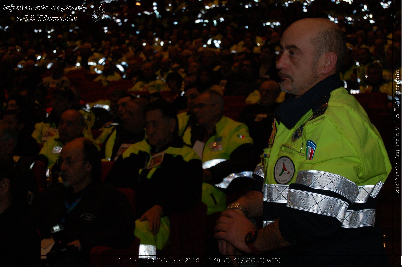 Torino - 13 Febbraio 2010 - NOI CI SIAMO SEMPRE - Il volontariato di protezione civile, una risorsa per la societ -  Croce Rossa Italiana - Ispettorato Regionale Volontari del Soccorso Piemonte