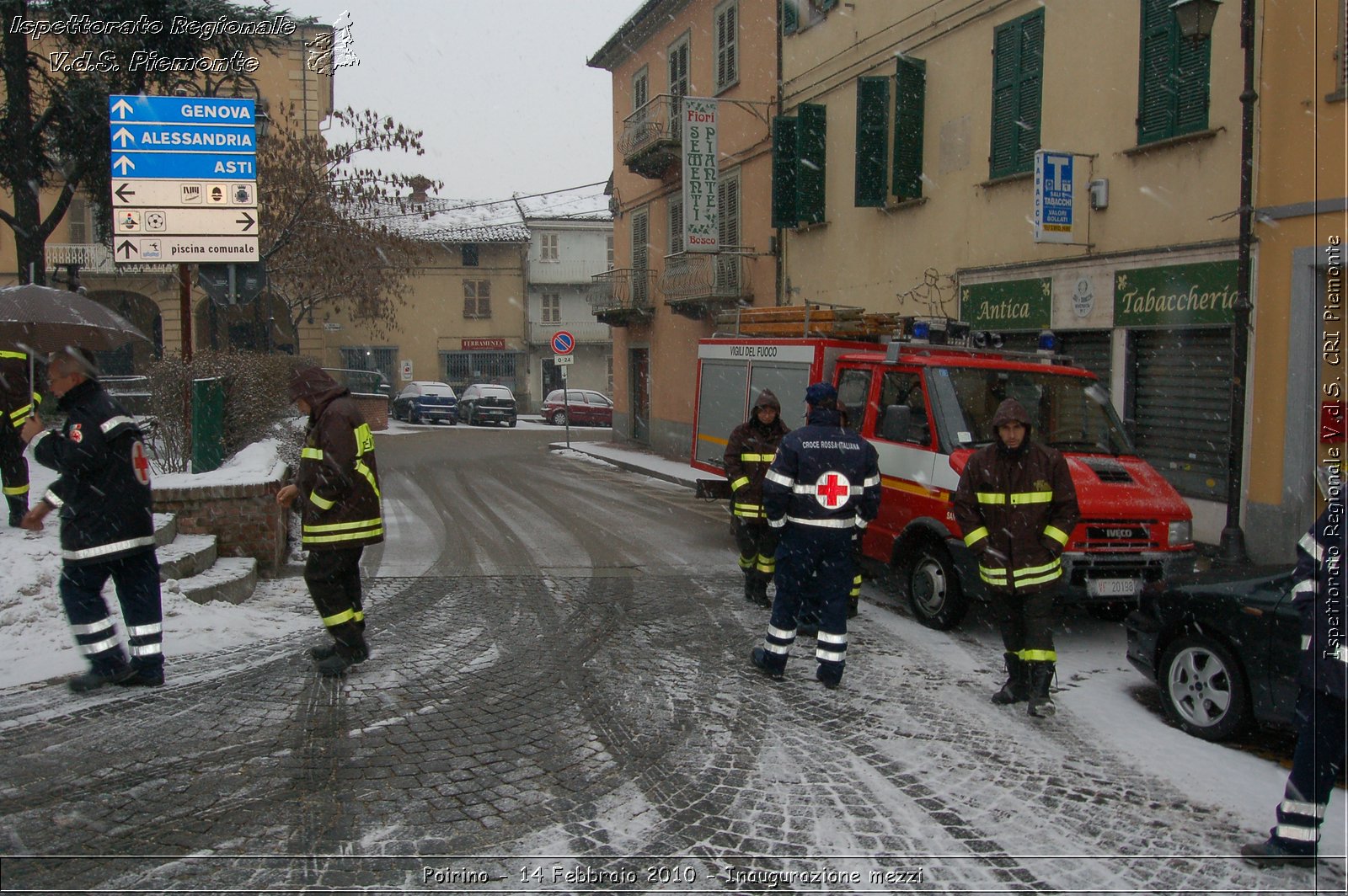 Poirino - 14 Febbraio 2010 - Inaugurazione mezzi -  Croce Rossa Italiana - Ispettorato Regionale Volontari del Soccorso Piemonte