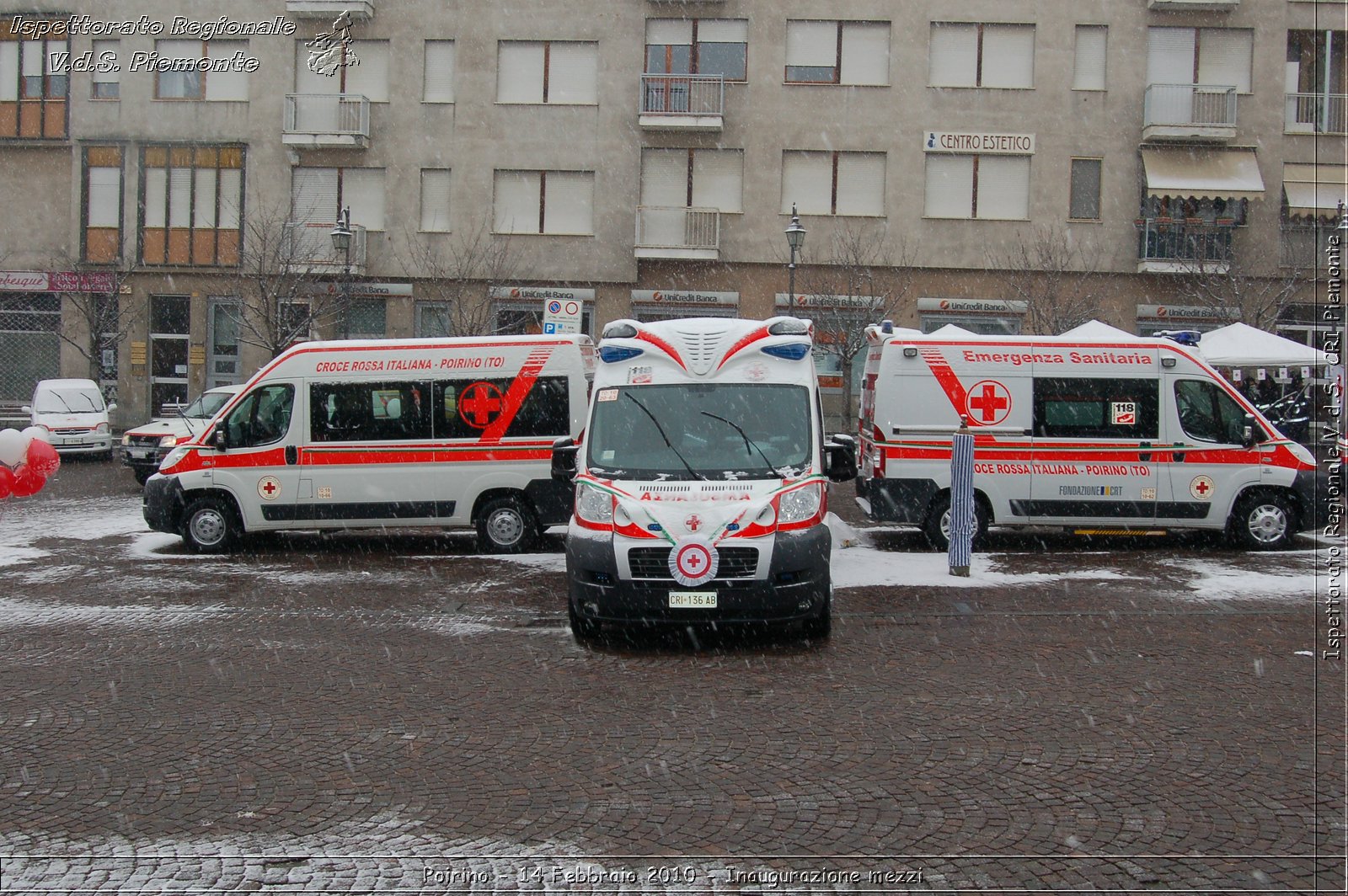 Poirino - 14 Febbraio 2010 - Inaugurazione mezzi -  Croce Rossa Italiana - Ispettorato Regionale Volontari del Soccorso Piemonte