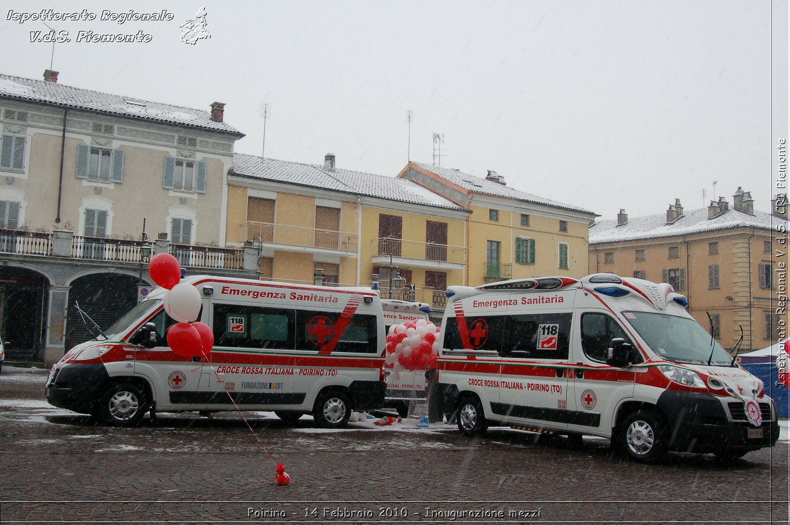 Poirino - 14 Febbraio 2010 - Inaugurazione mezzi -  Croce Rossa Italiana - Ispettorato Regionale Volontari del Soccorso Piemonte