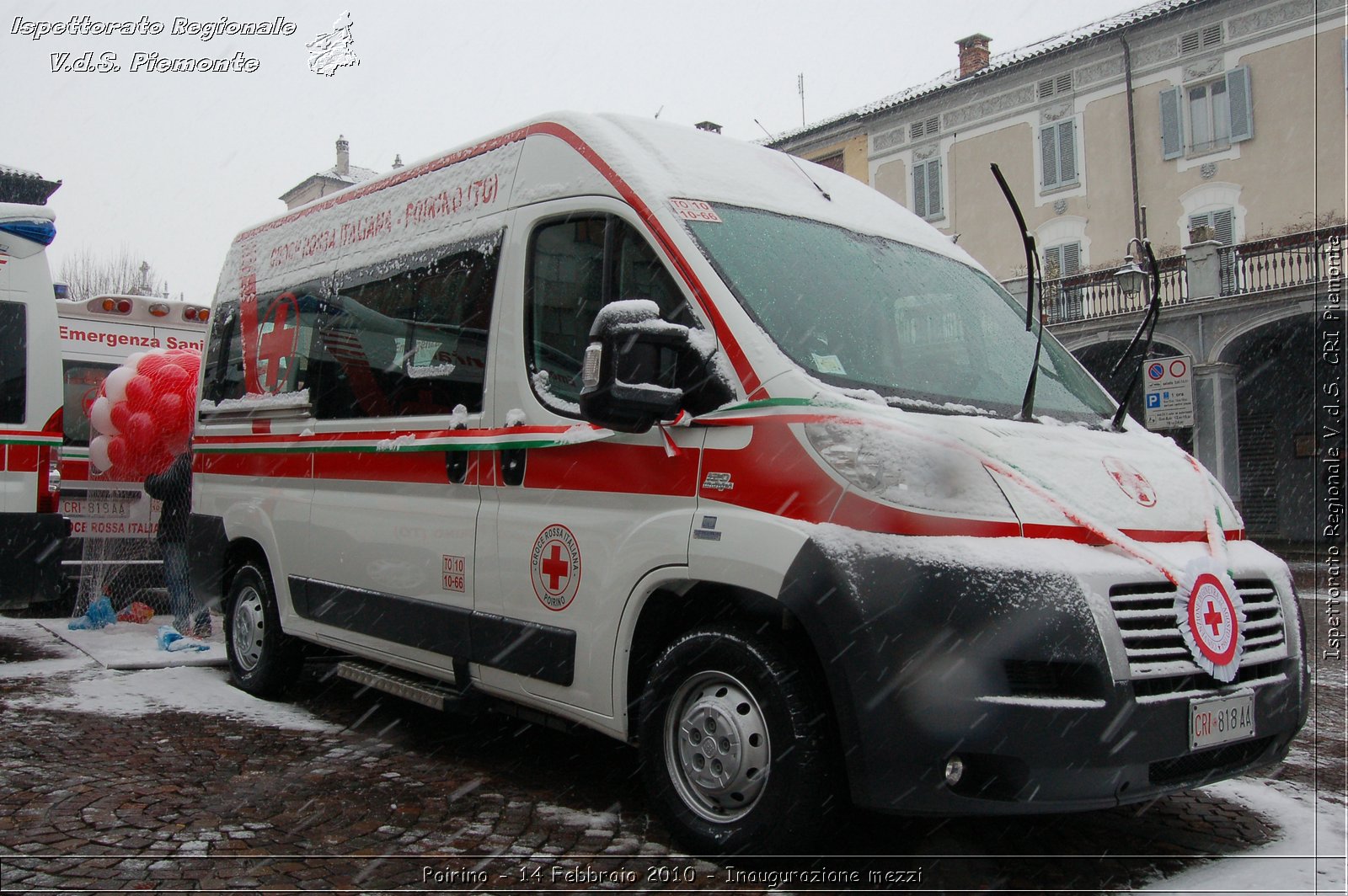 Poirino - 14 Febbraio 2010 - Inaugurazione mezzi -  Croce Rossa Italiana - Ispettorato Regionale Volontari del Soccorso Piemonte