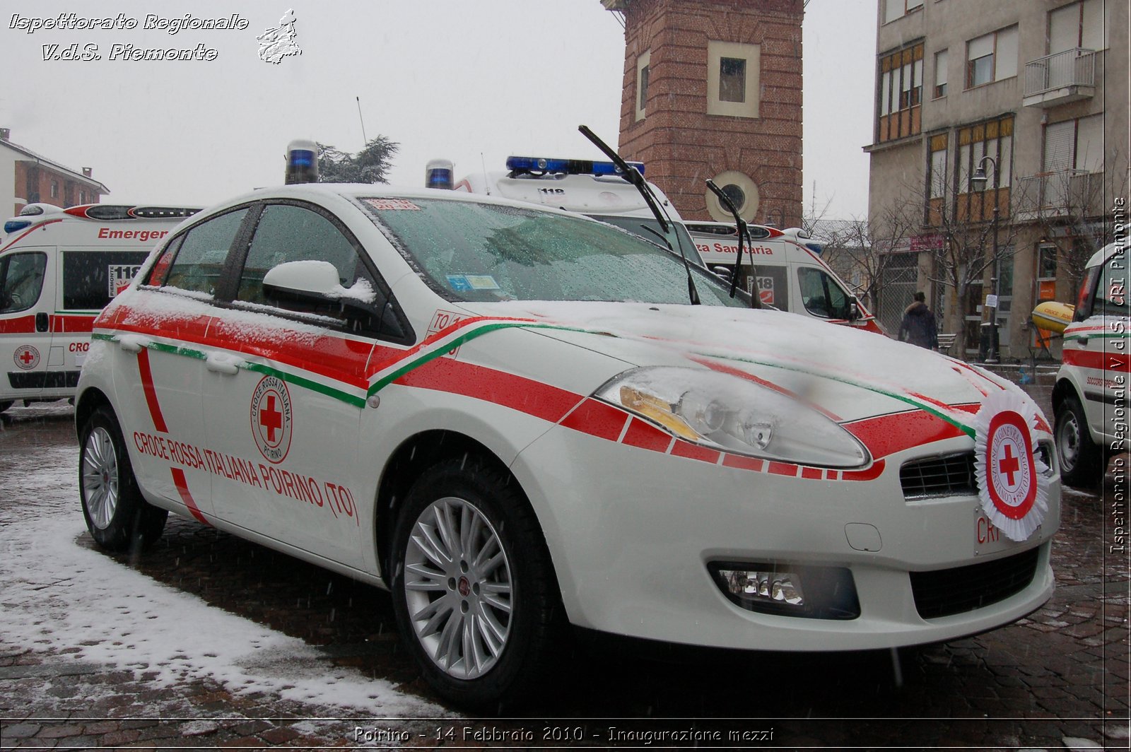 Poirino - 14 Febbraio 2010 - Inaugurazione mezzi -  Croce Rossa Italiana - Ispettorato Regionale Volontari del Soccorso Piemonte