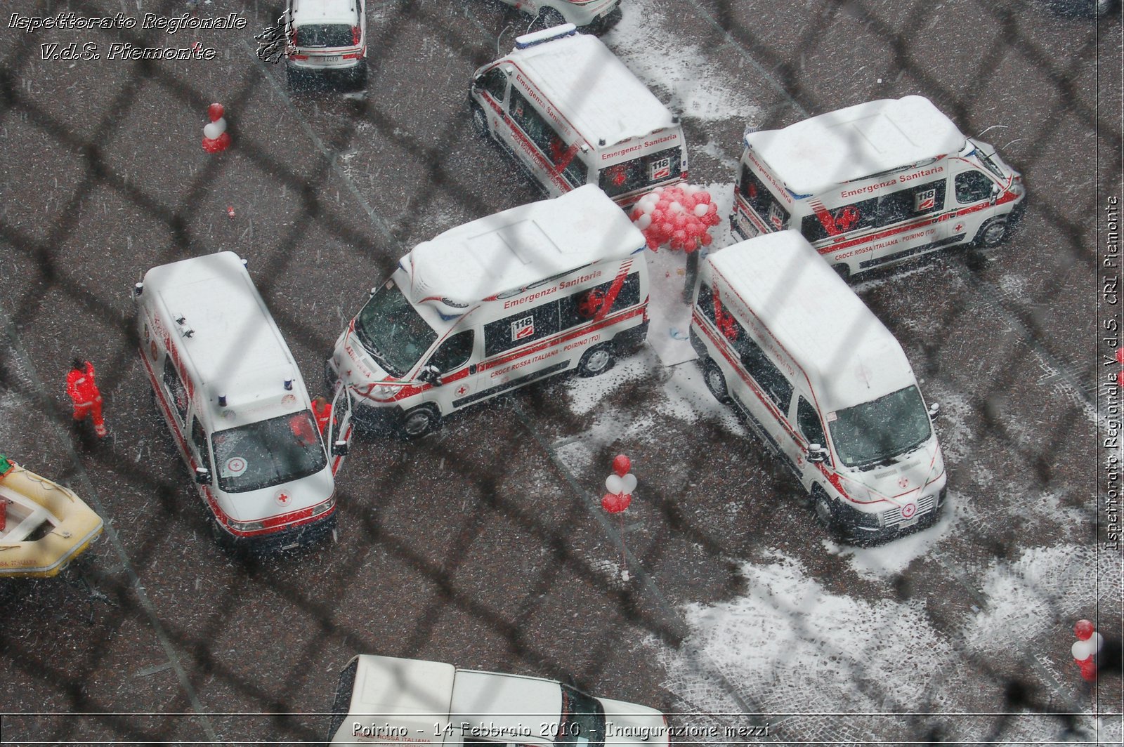 Poirino - 14 Febbraio 2010 - Inaugurazione mezzi -  Croce Rossa Italiana - Ispettorato Regionale Volontari del Soccorso Piemonte