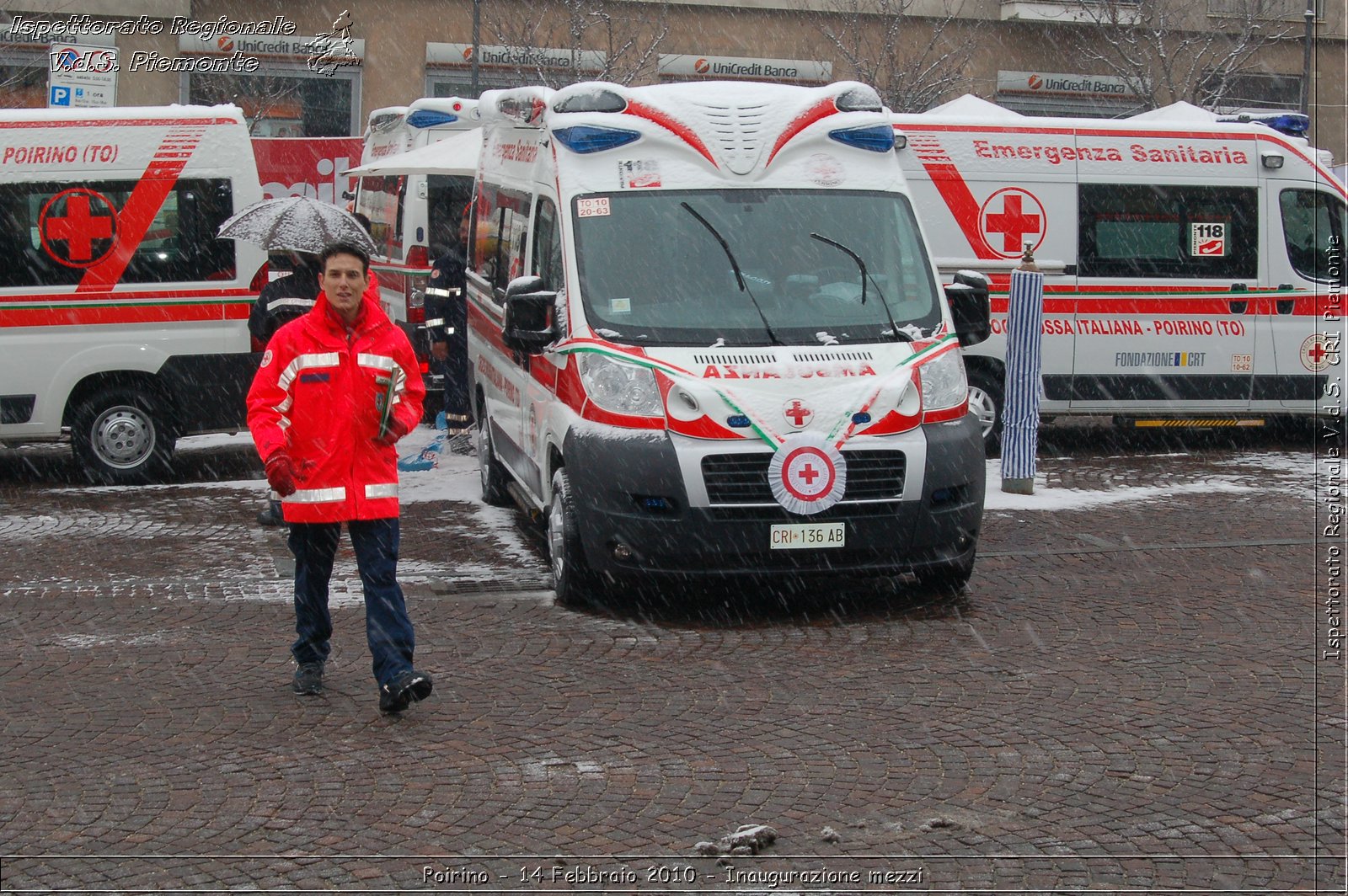 Poirino - 14 Febbraio 2010 - Inaugurazione mezzi -  Croce Rossa Italiana - Ispettorato Regionale Volontari del Soccorso Piemonte