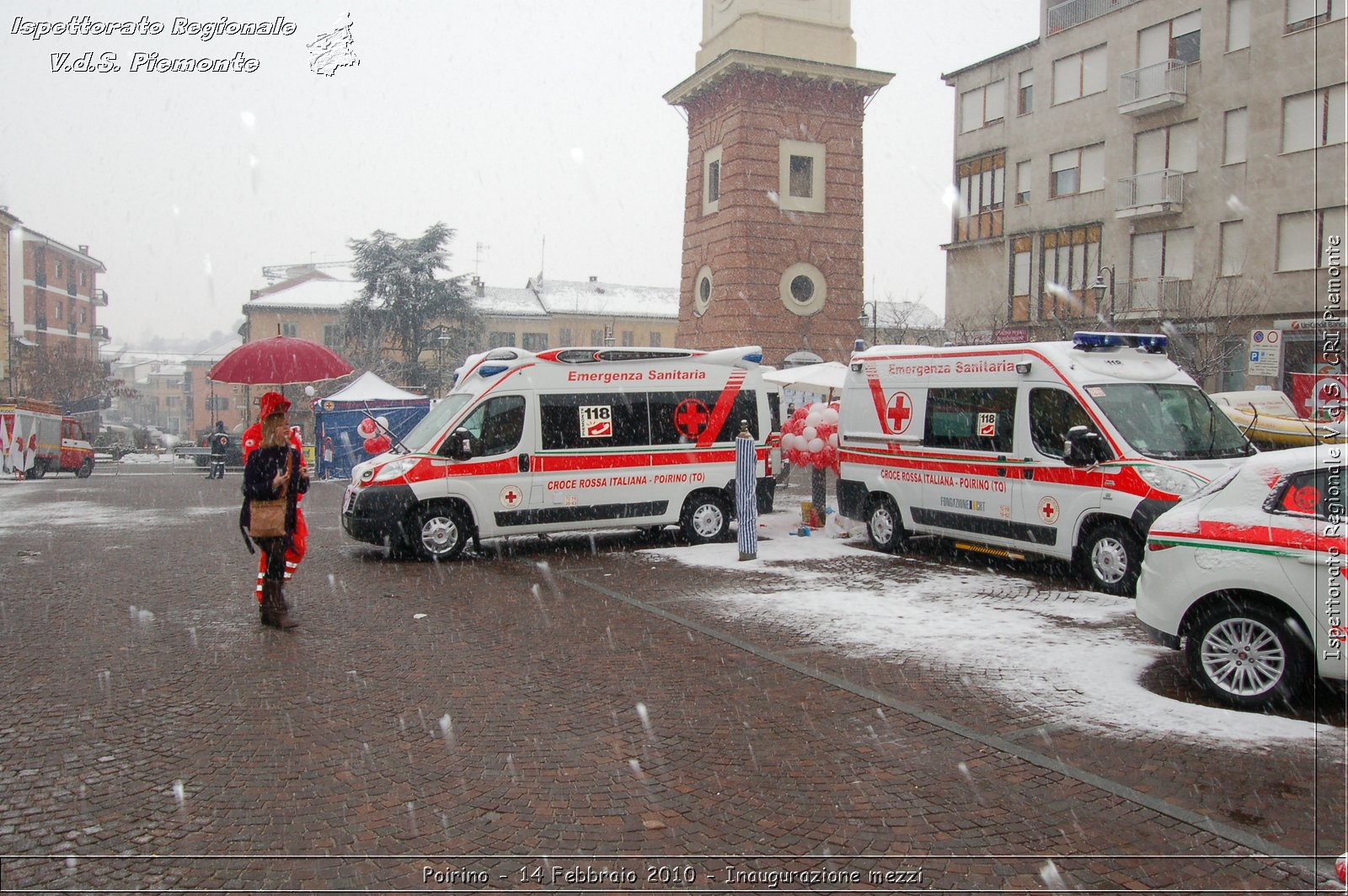 Poirino - 14 Febbraio 2010 - Inaugurazione mezzi -  Croce Rossa Italiana - Ispettorato Regionale Volontari del Soccorso Piemonte