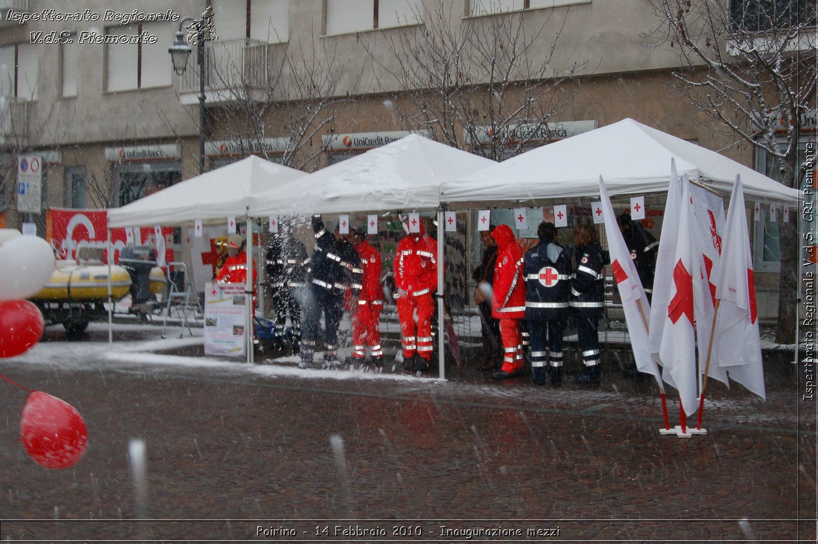 Poirino - 14 Febbraio 2010 - Inaugurazione mezzi -  Croce Rossa Italiana - Ispettorato Regionale Volontari del Soccorso Piemonte